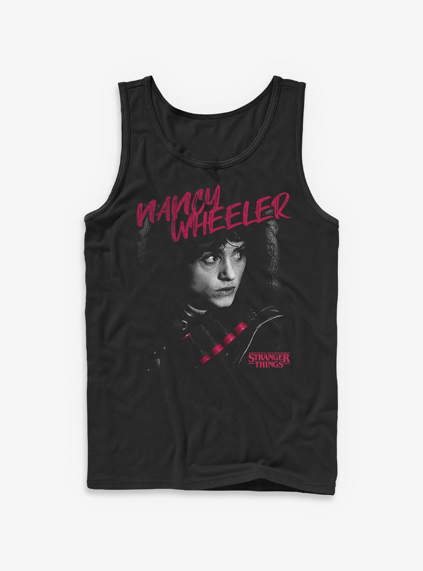 Stranger Things Nancy Wheeler Tank, BLACK, hi-res view 1