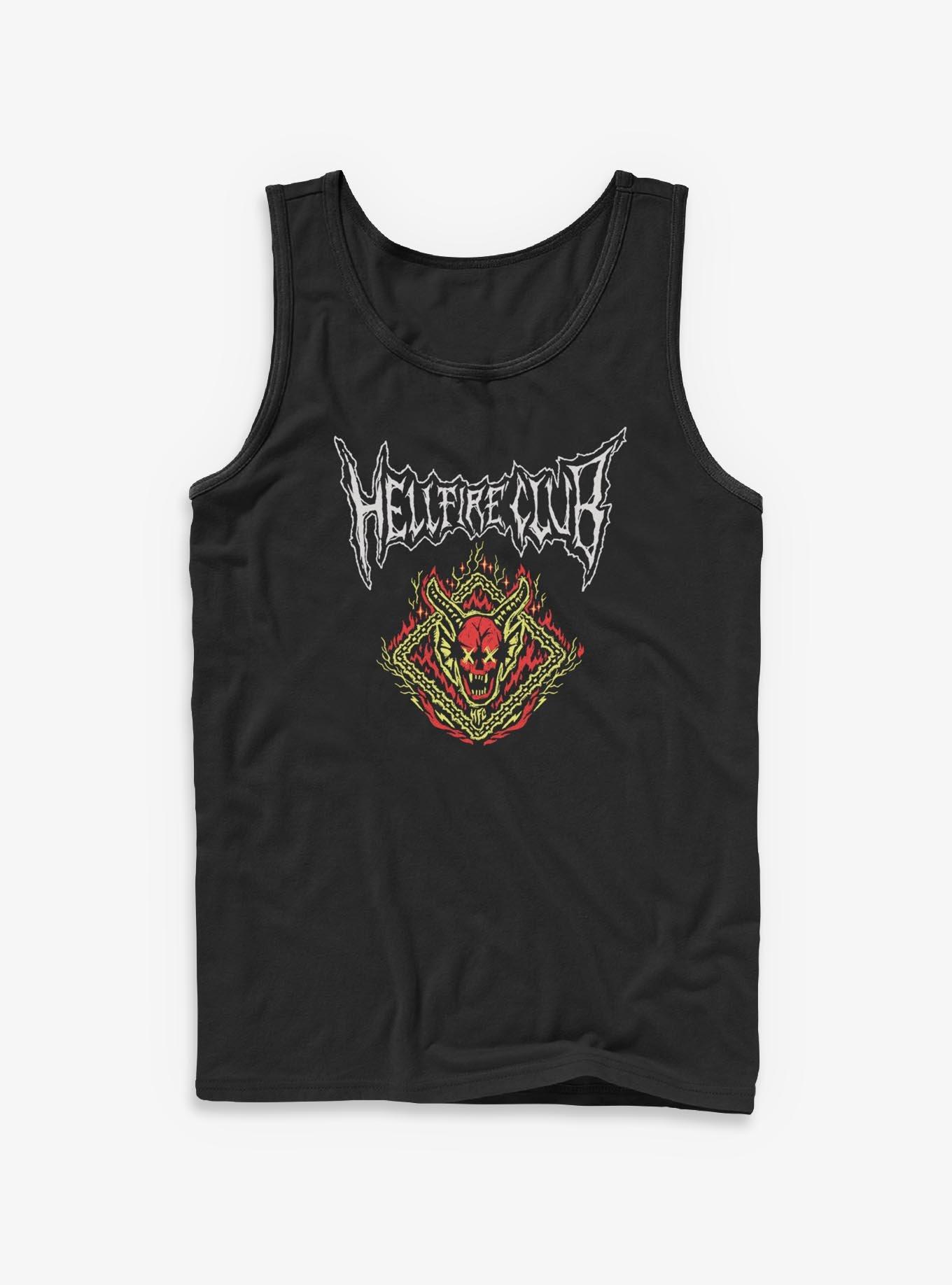 Stranger Things Hellfire Club Flame Icon Tank, , hi-res