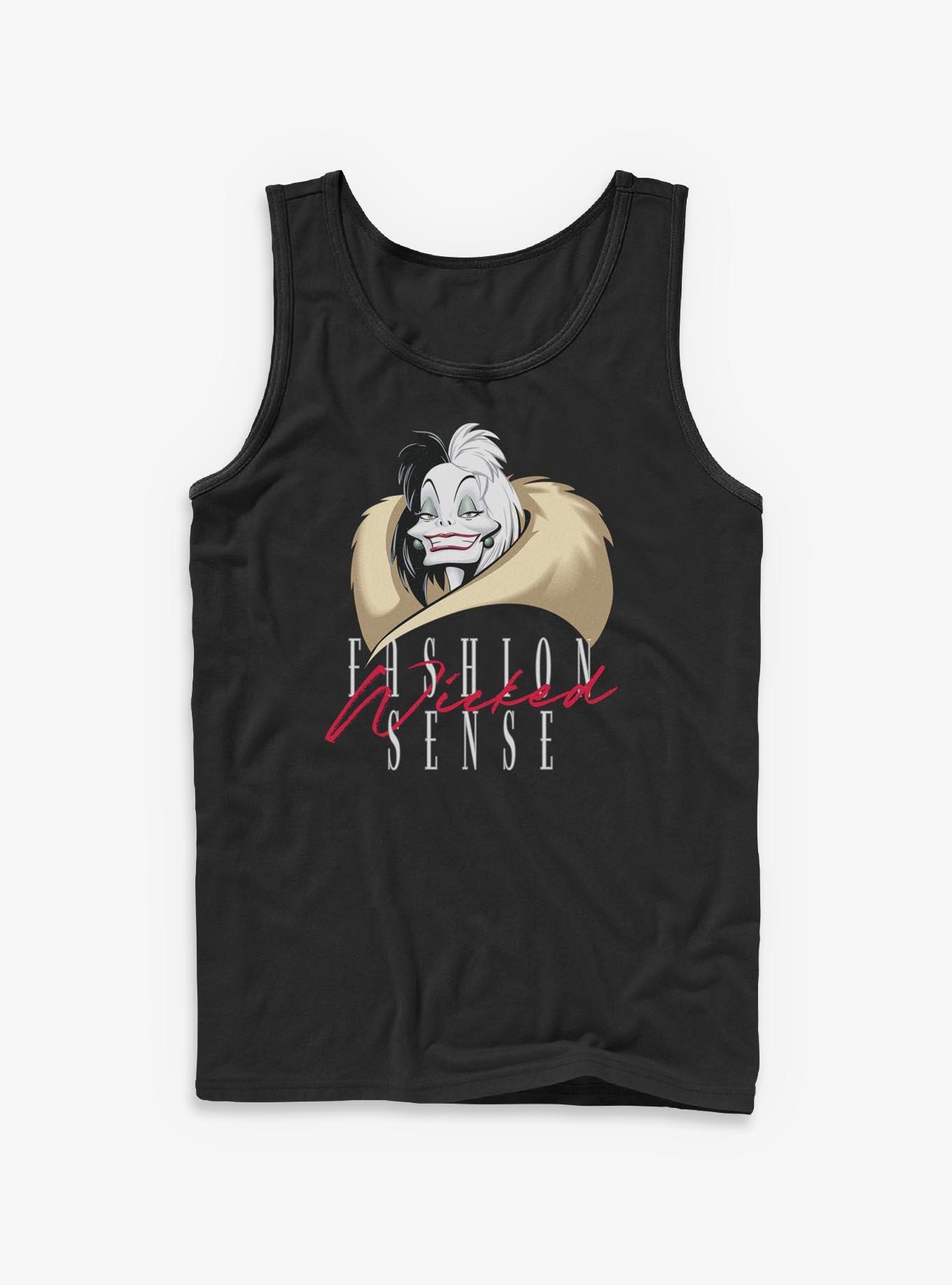 Disney Villains Cruella de Vil Fashion Wicked Sense Tank, , hi-res
