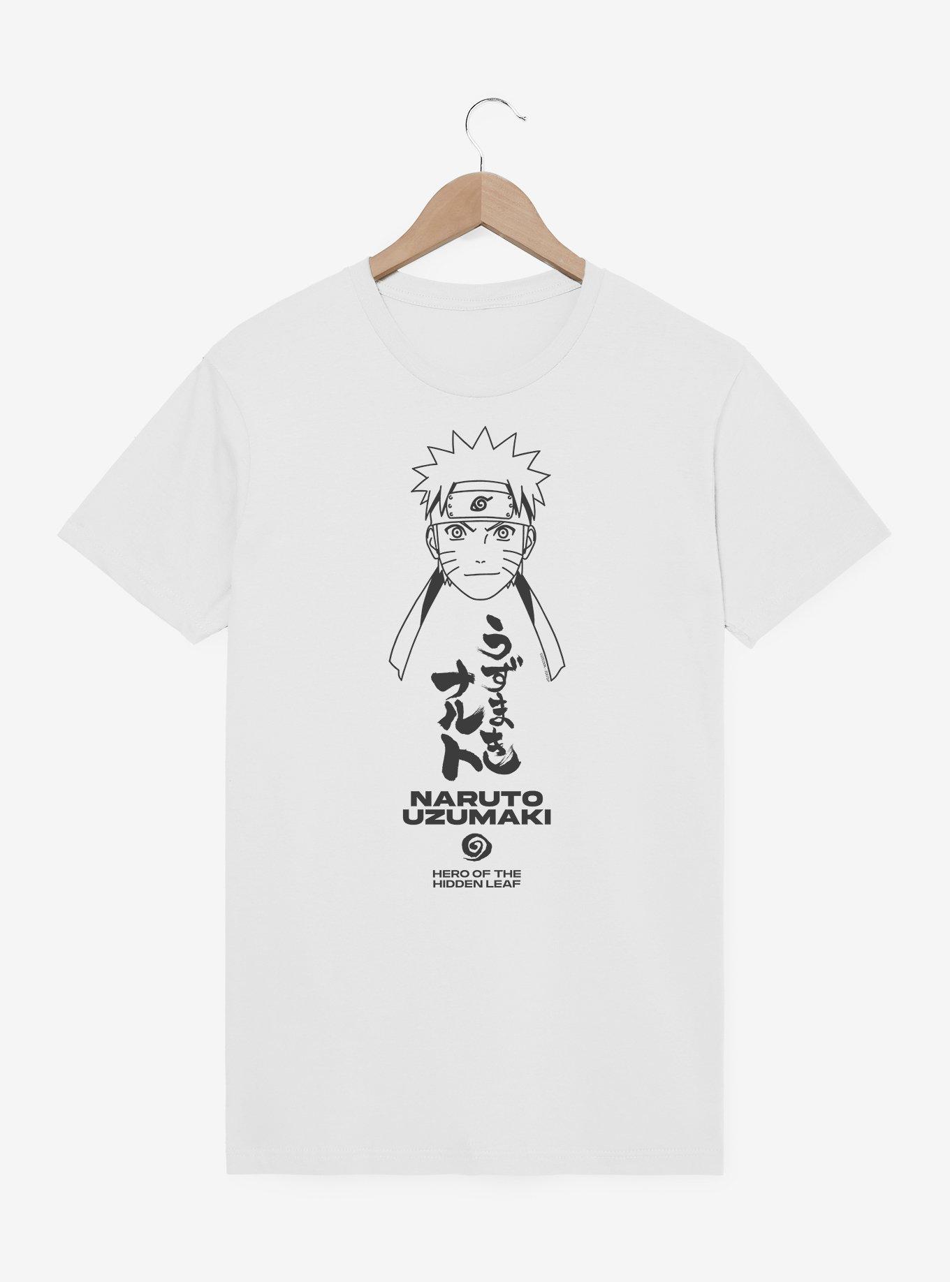 Naruto Shippuden Uzumaki Minimalist Poster T-Shirt