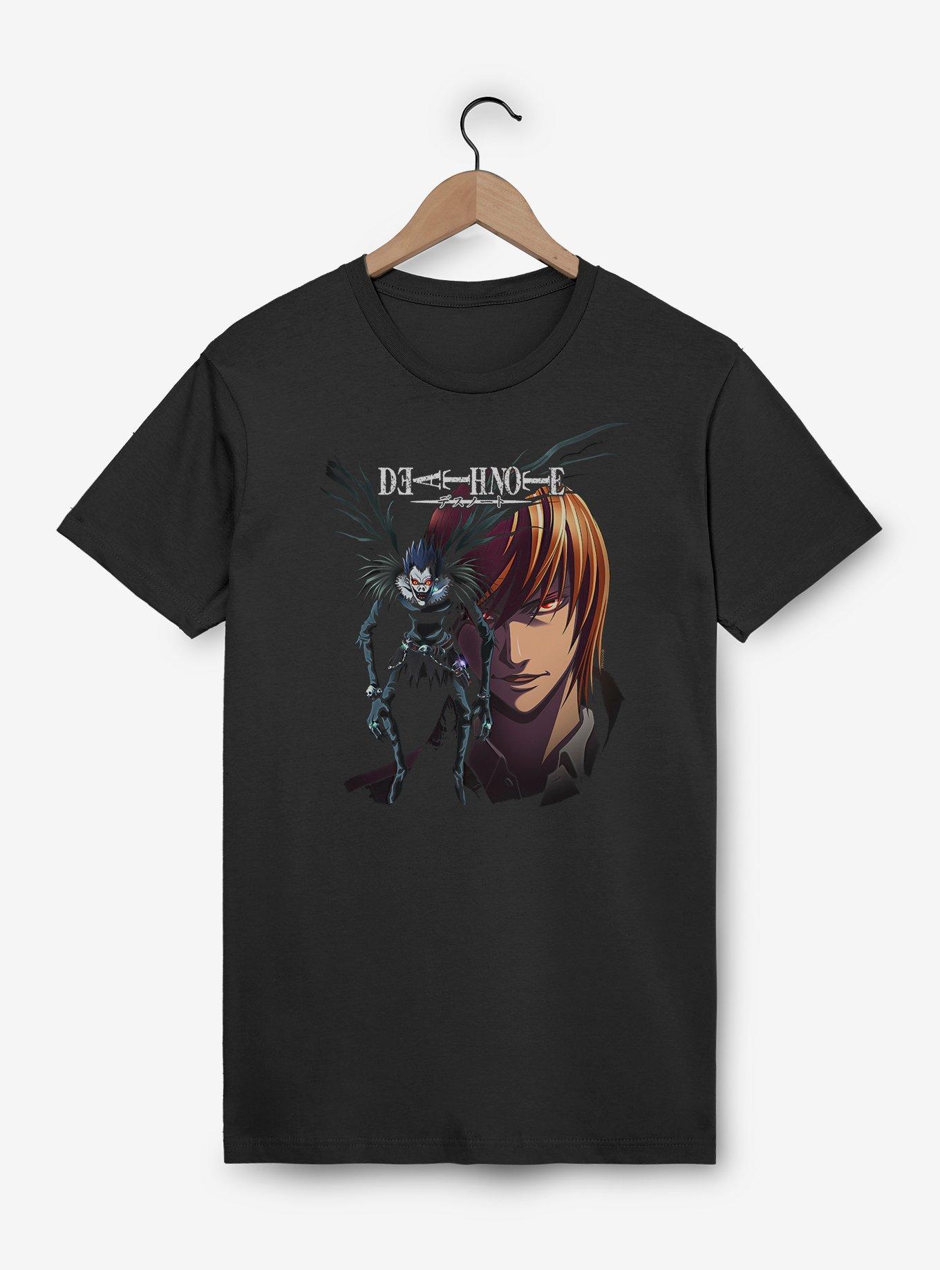 Death Note Winged Ryuk & Light Portrait T-Shirt