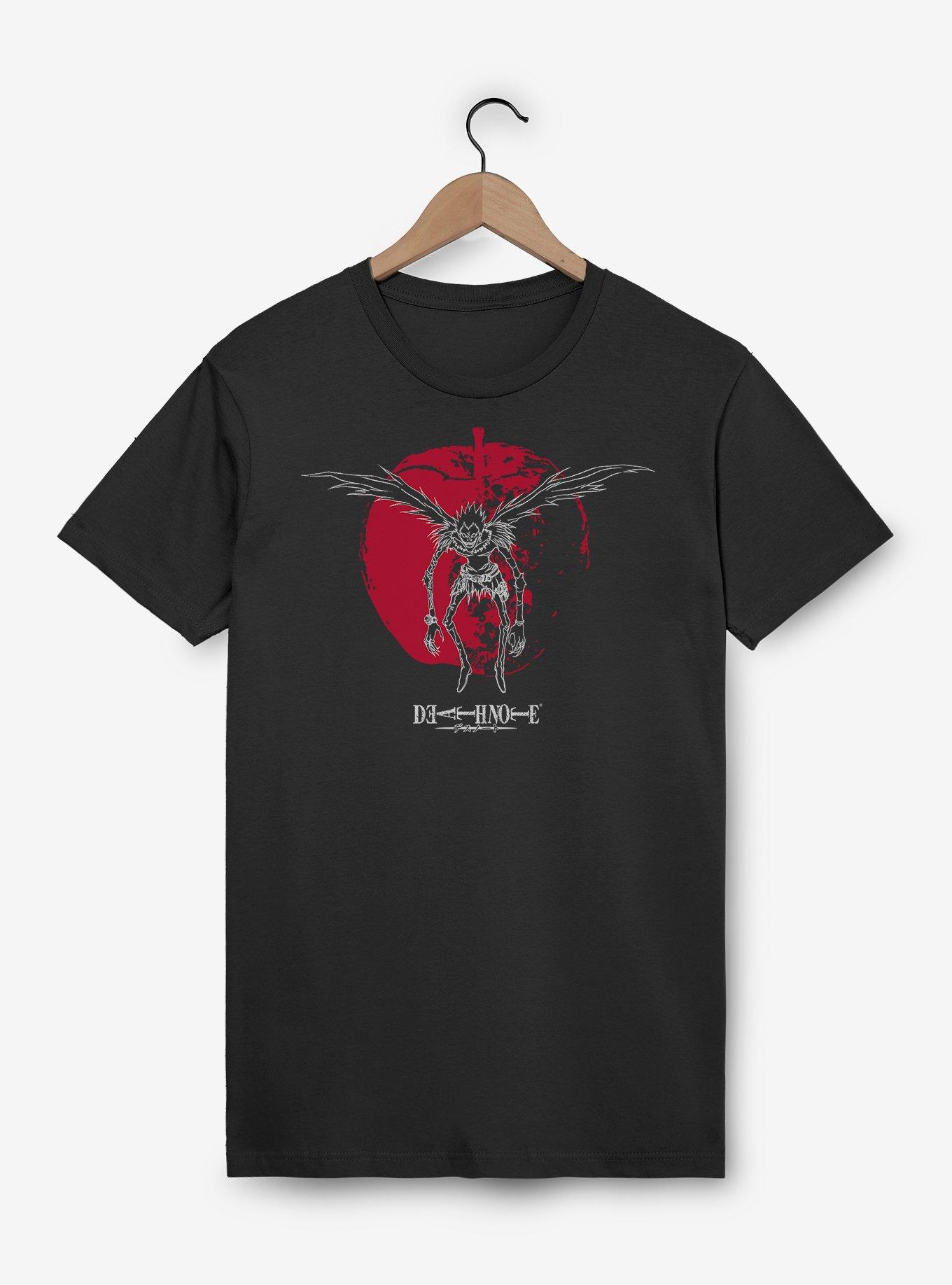 Death Note Inverted Ryuk Apple Icon T-Shirt