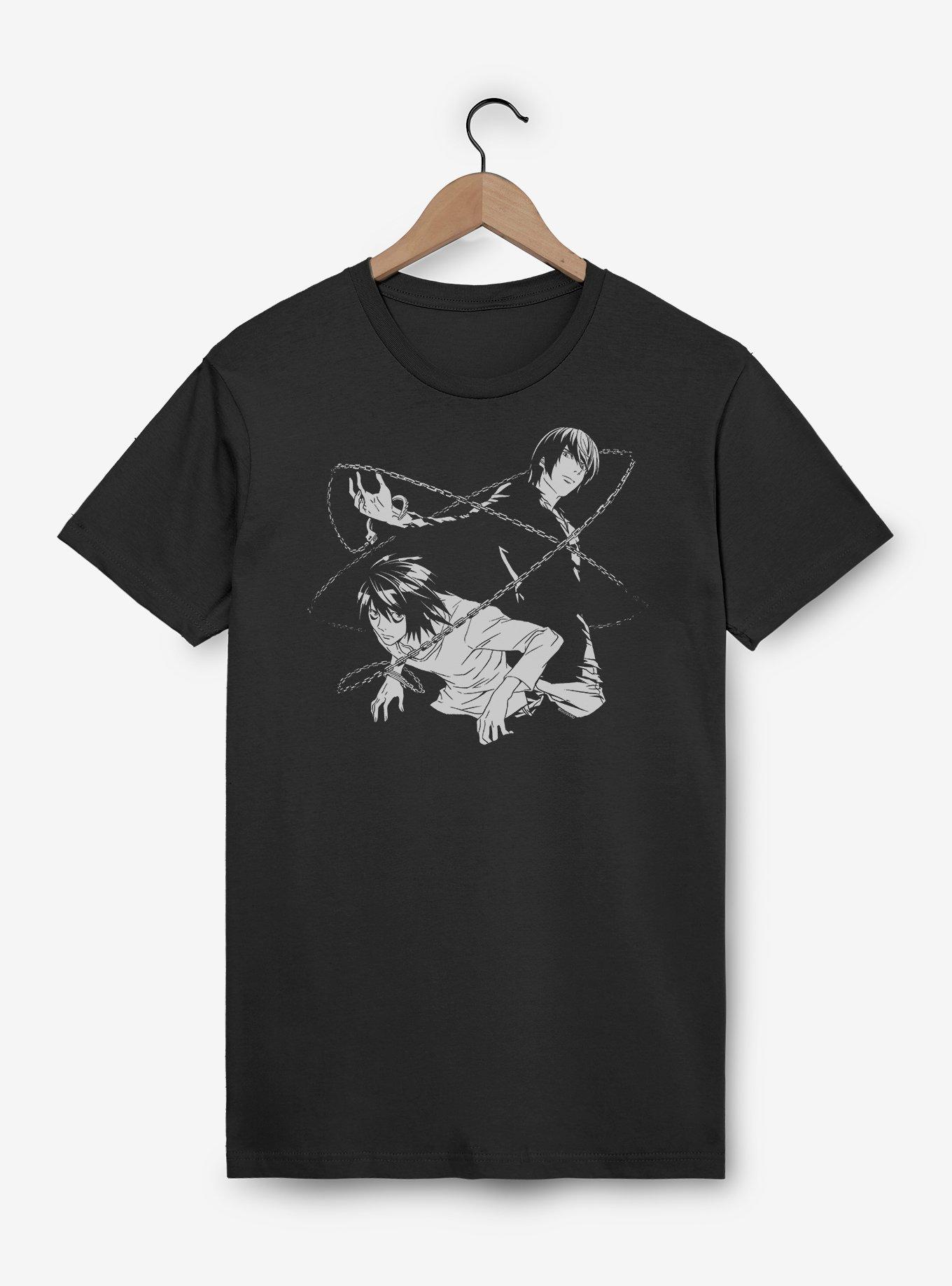 Death Note Light And L Chains T-Shirt, , hi-res