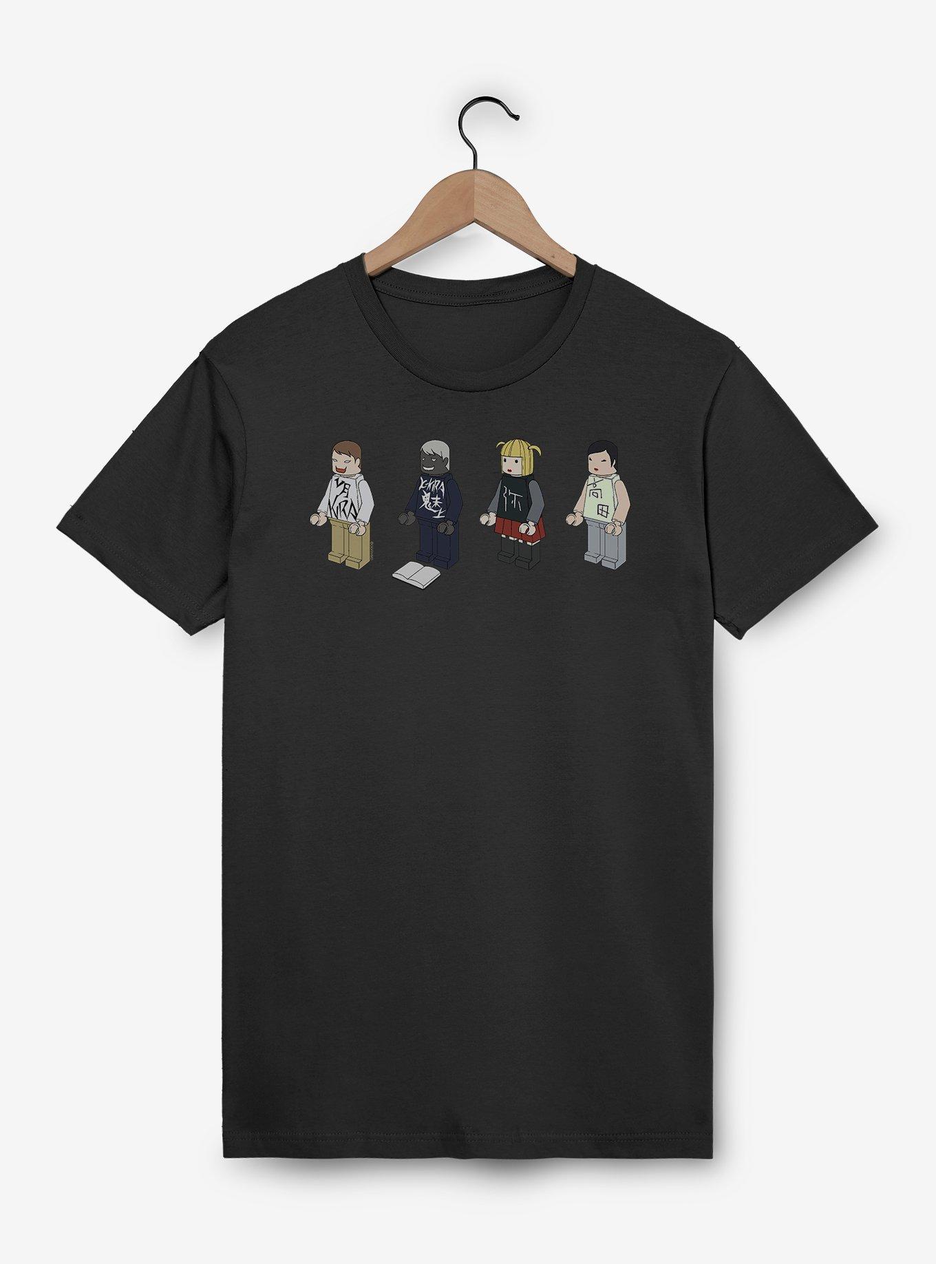 Death Note Block Figurines Characters T-Shirt, , hi-res