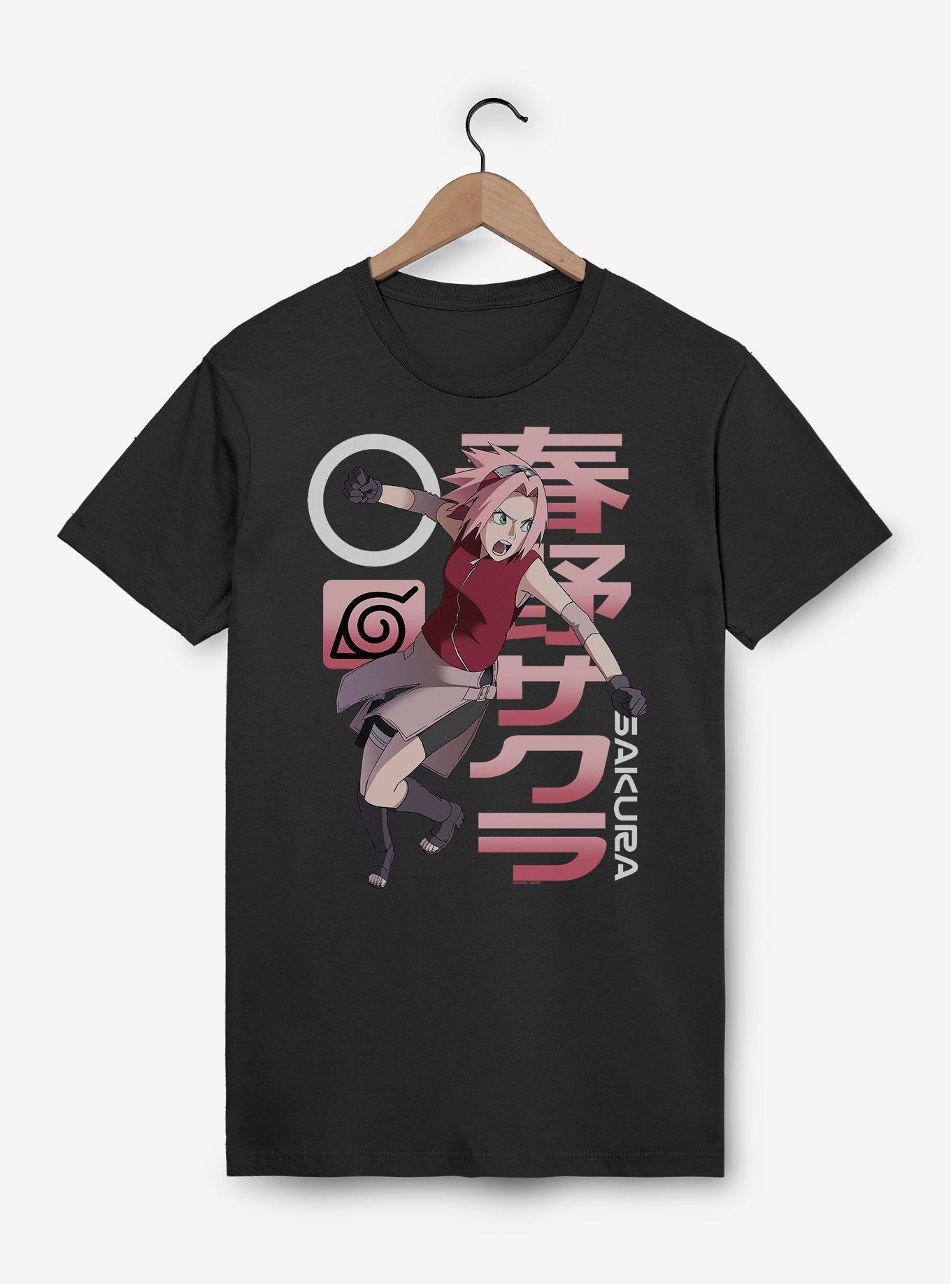 Naruto Shippuden Sakura Kanji T-Shirt, , hi-res