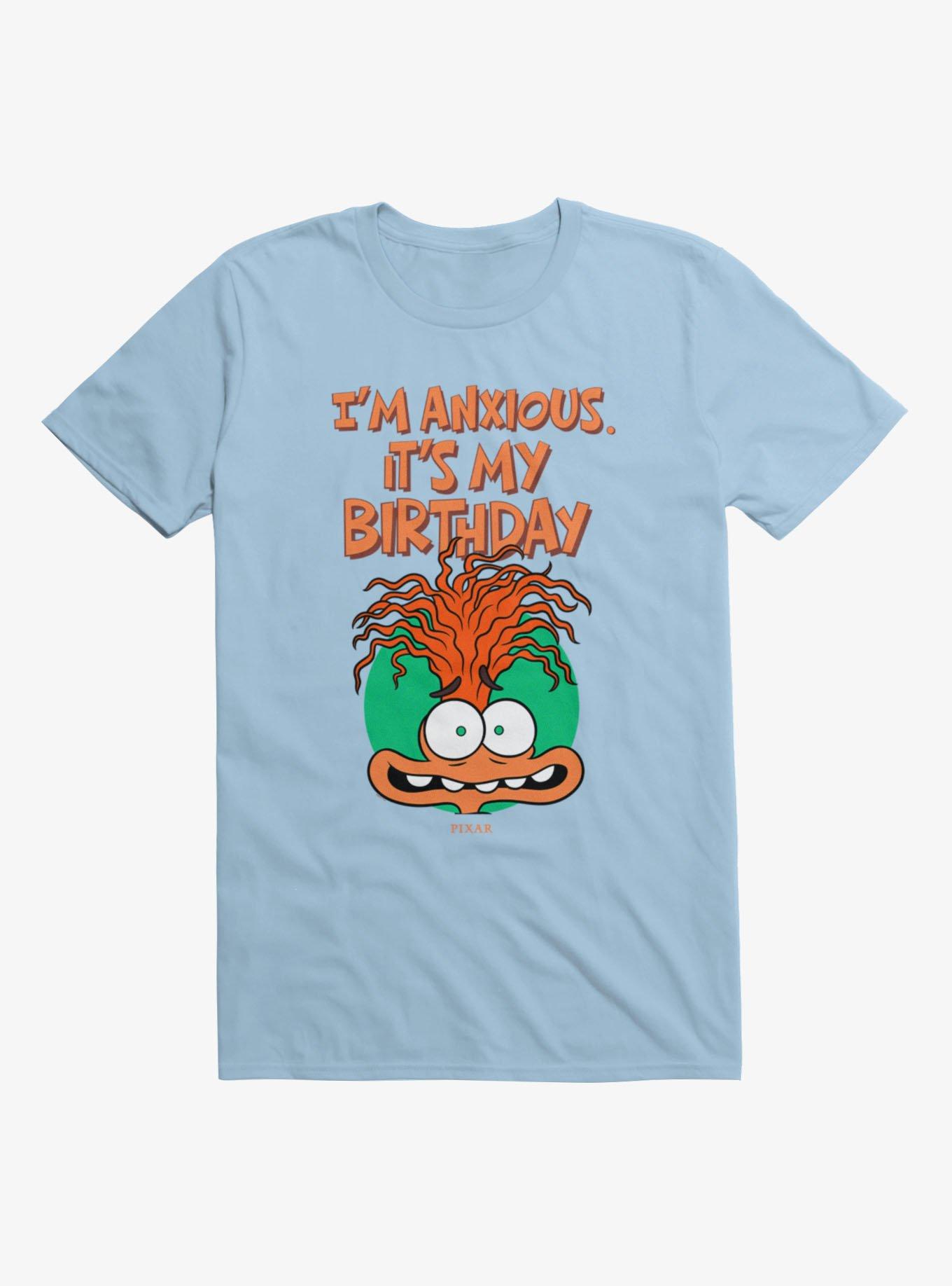 Disney Pixar Inside Out 2 I'm Anxious. It's My Birthday T-Shirt, , hi-res