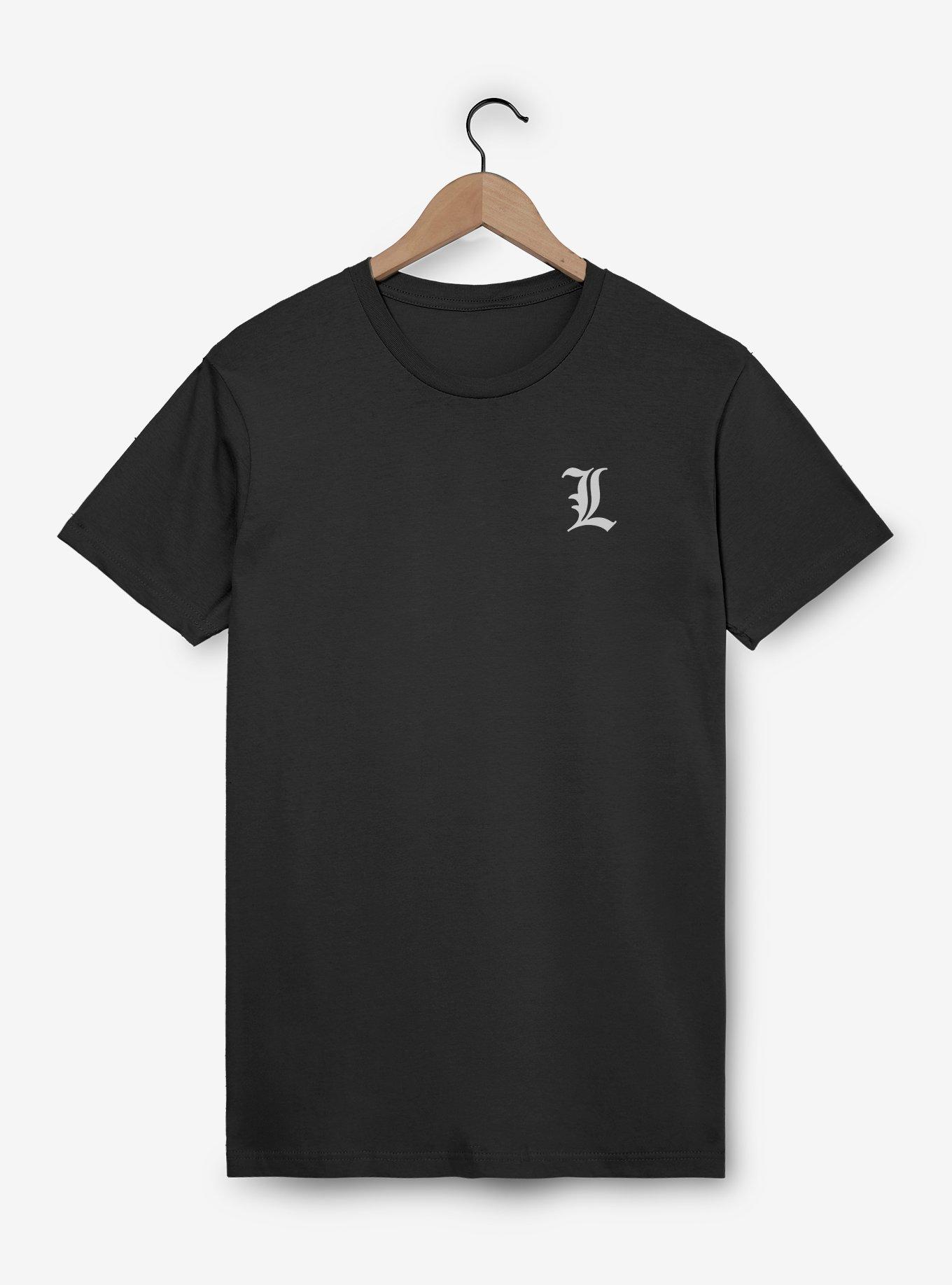 Death Note L Death How To Use It Note T-Shirt, , hi-res