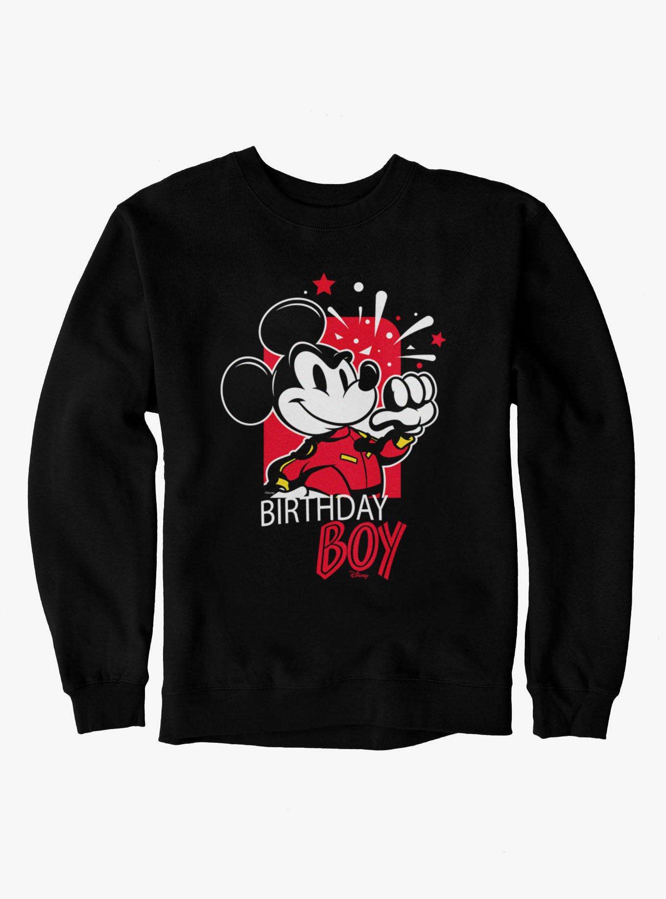 Disney Mickey Mouse Birthday Boy Racing Sweatshirt, , hi-res