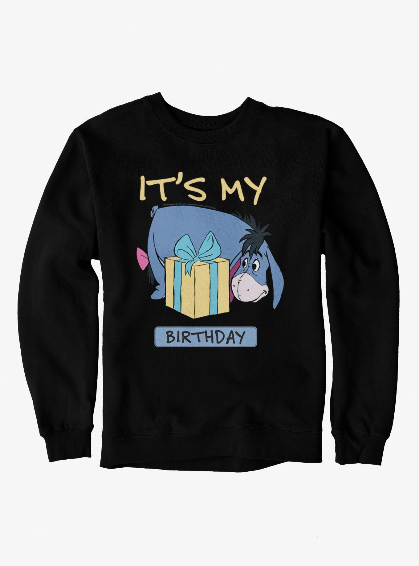 Disney Eeyore It's My Birthday Sweatshirt, , hi-res
