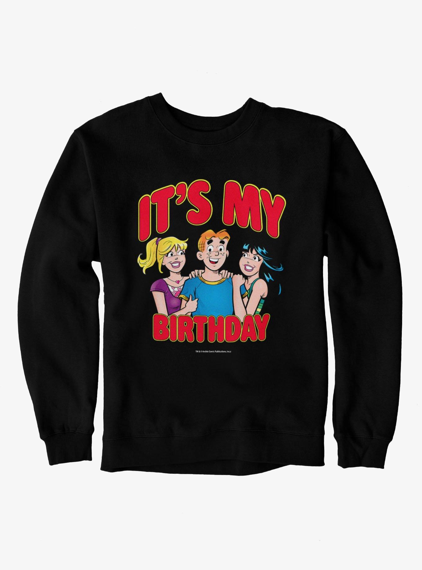 Archie Comics It's My Birthday Sweatshirt, , hi-res