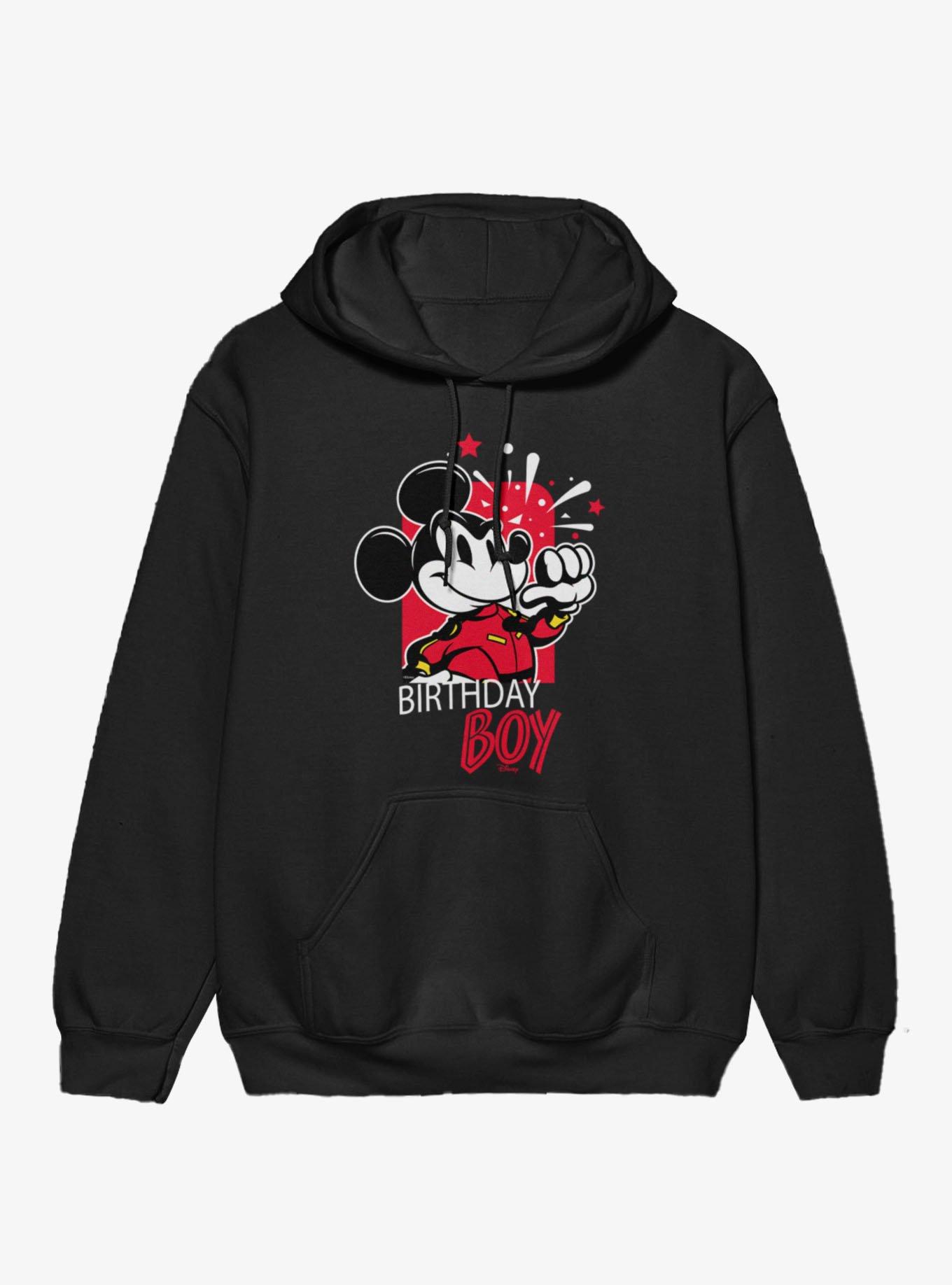 Disney Mickey Mouse Birthday Boy Racing Hoodie, , hi-res