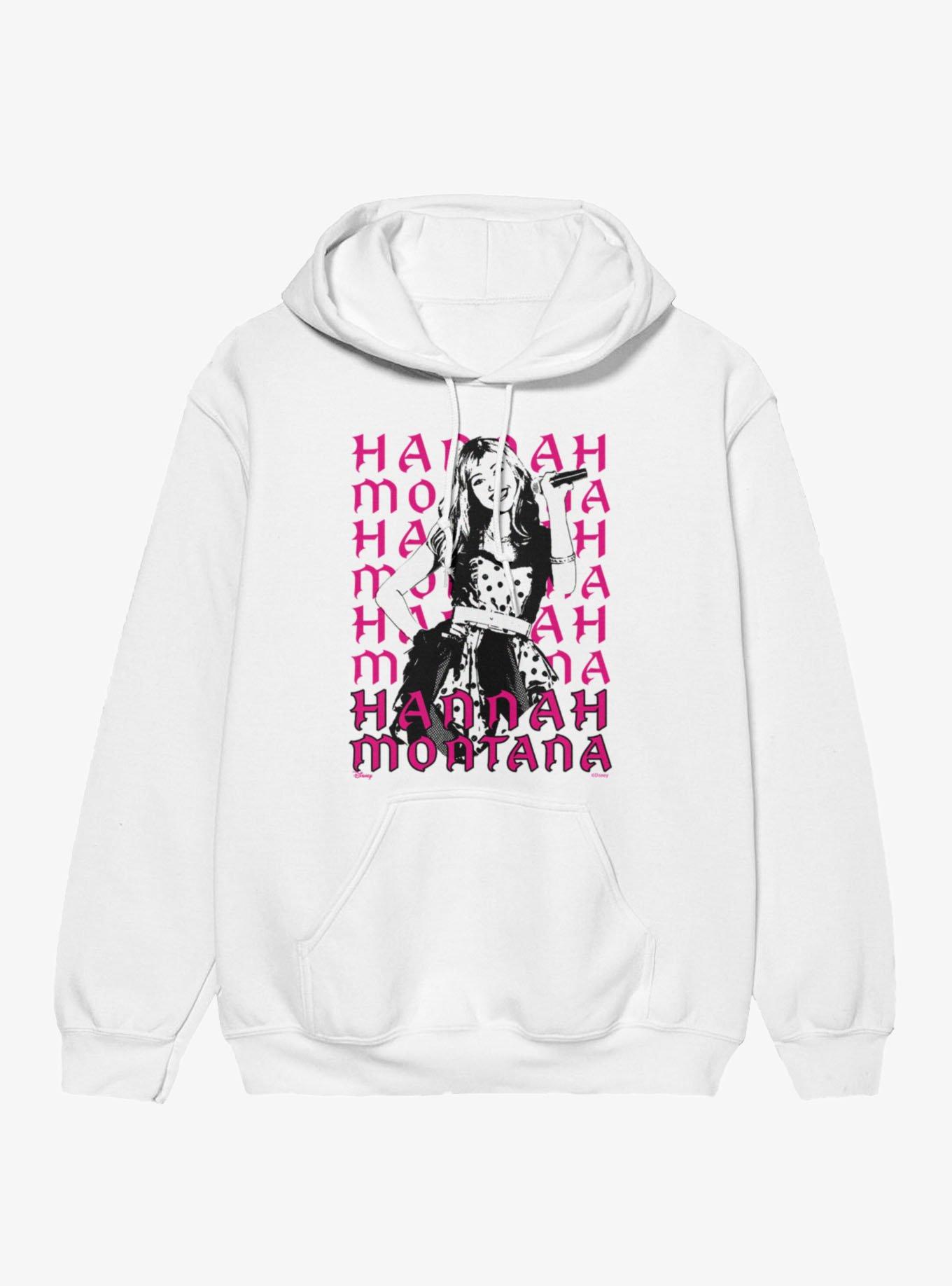 Disney Hannah Montana Silhouette Name Stack Hoodie, , hi-res view 1