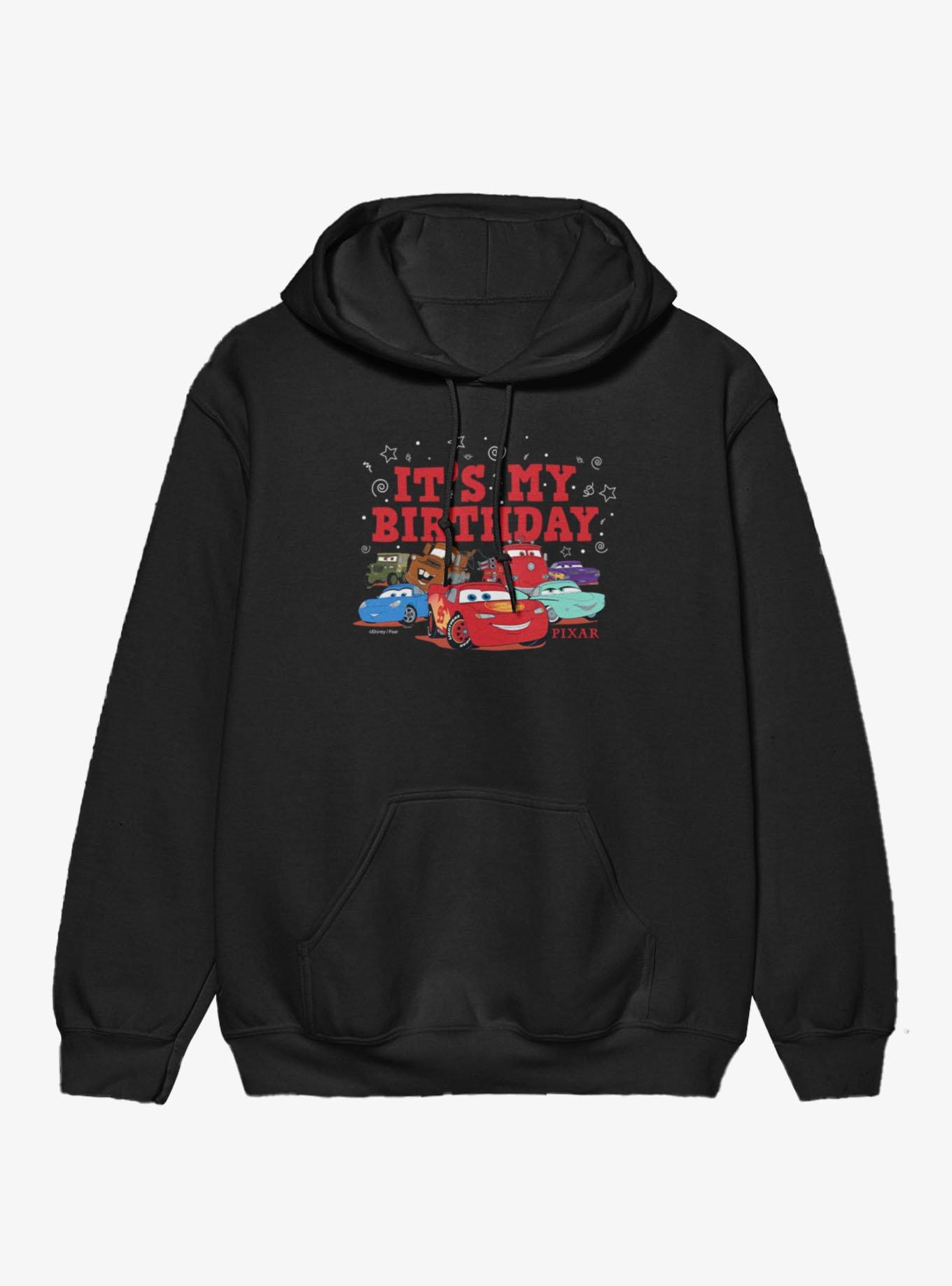 Disney Pixar Cars It's My Birthday Car Lot Group Hoodie, , hi-res