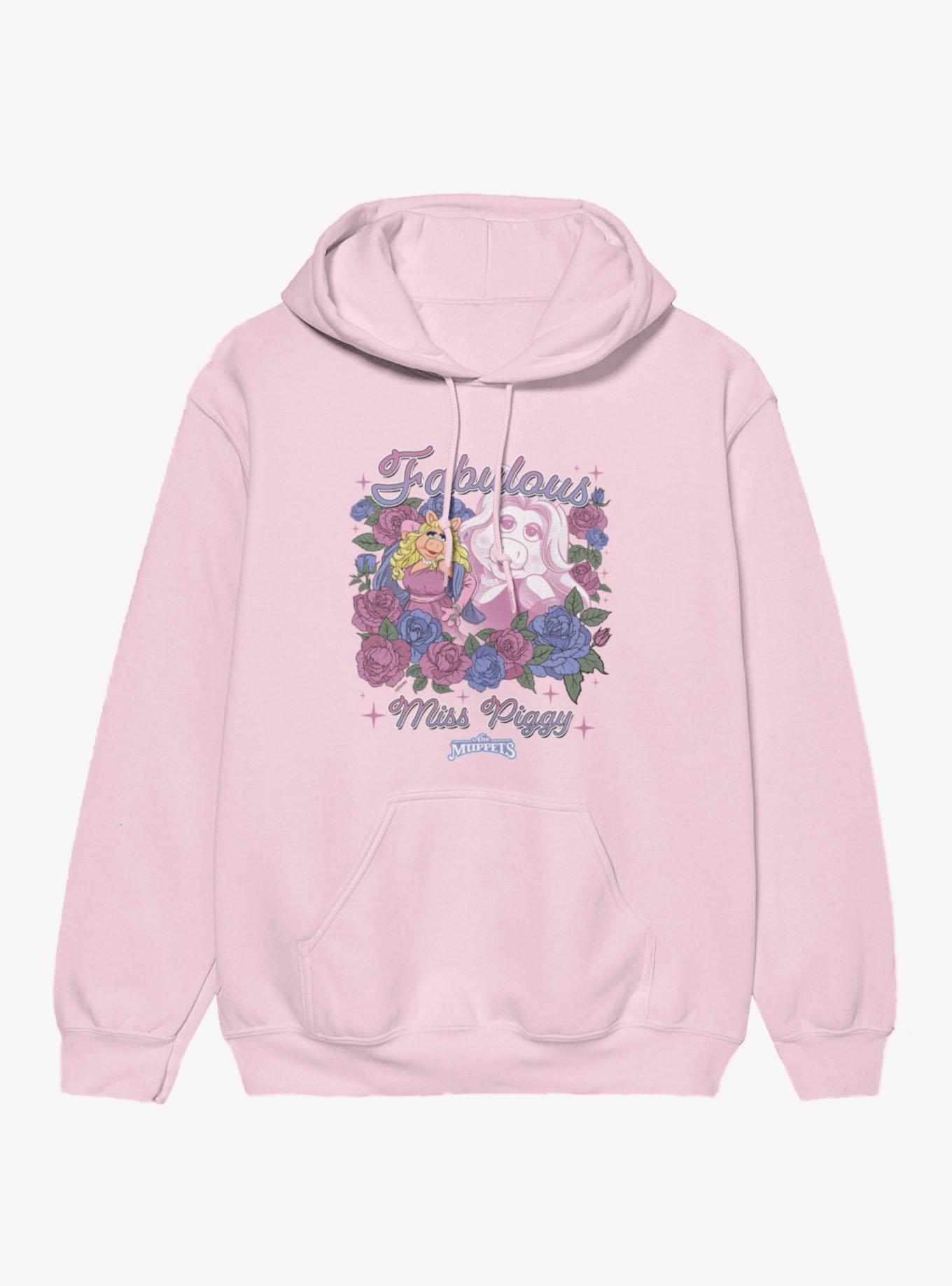 Disney The Muppets Fabulous Miss Piggy Flower Bouquet Hoodie