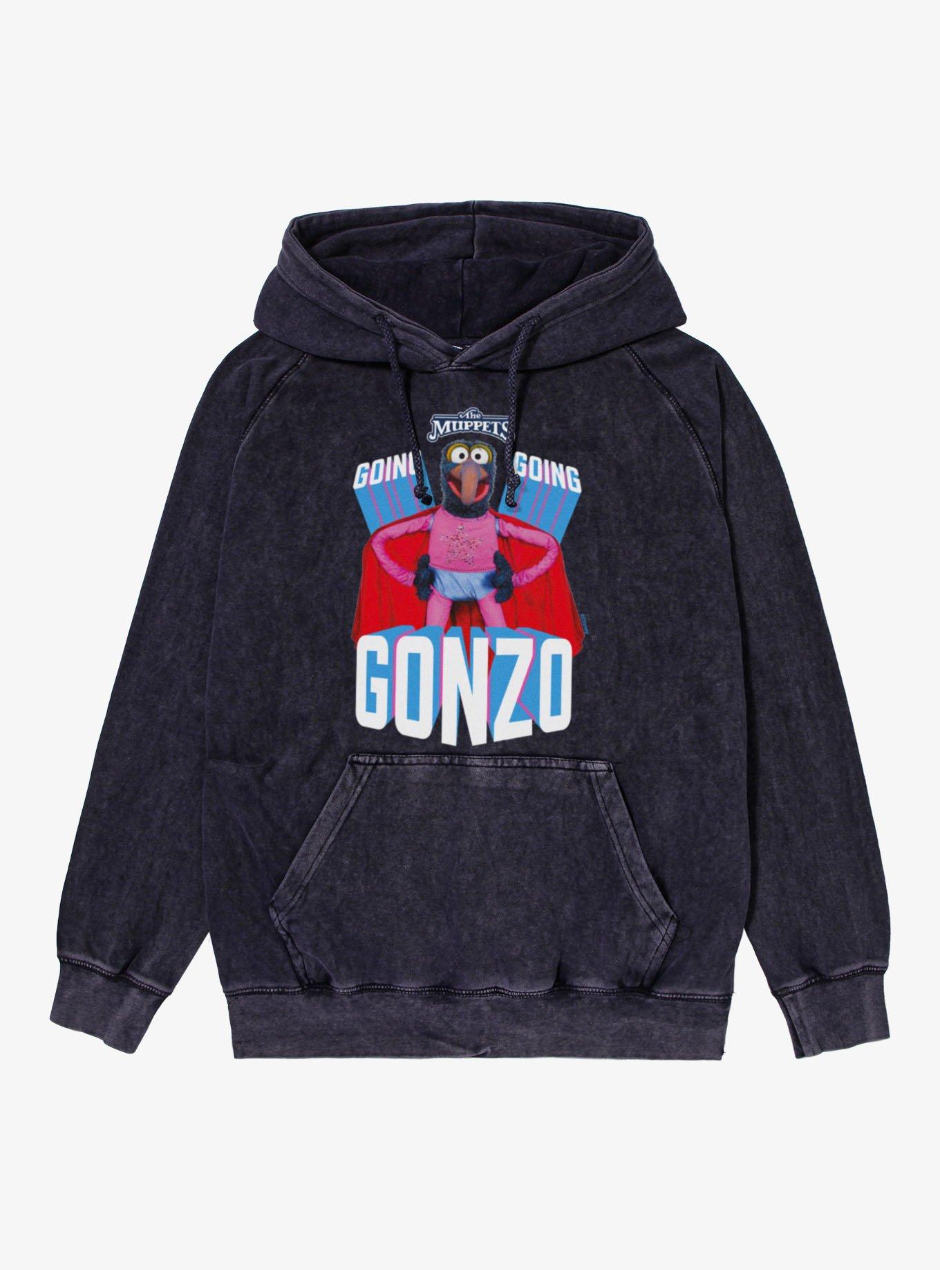 Disney The Muppets Going Super Gonzo Vintage Mineral Washed Hoodie