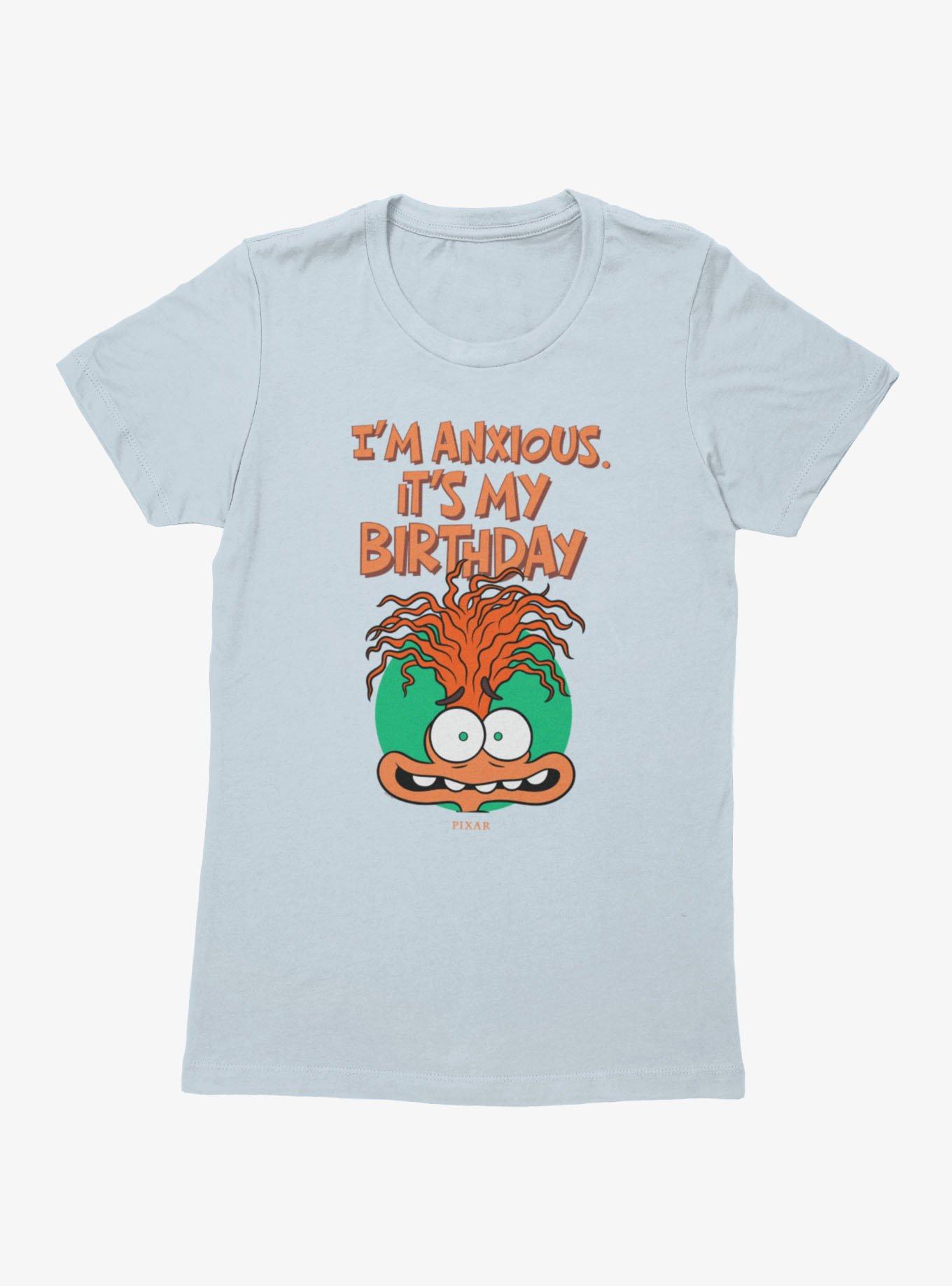 Disney Pixar Inside Out I'm Anxious It's My Birthday Womens T-Shirt, , hi-res