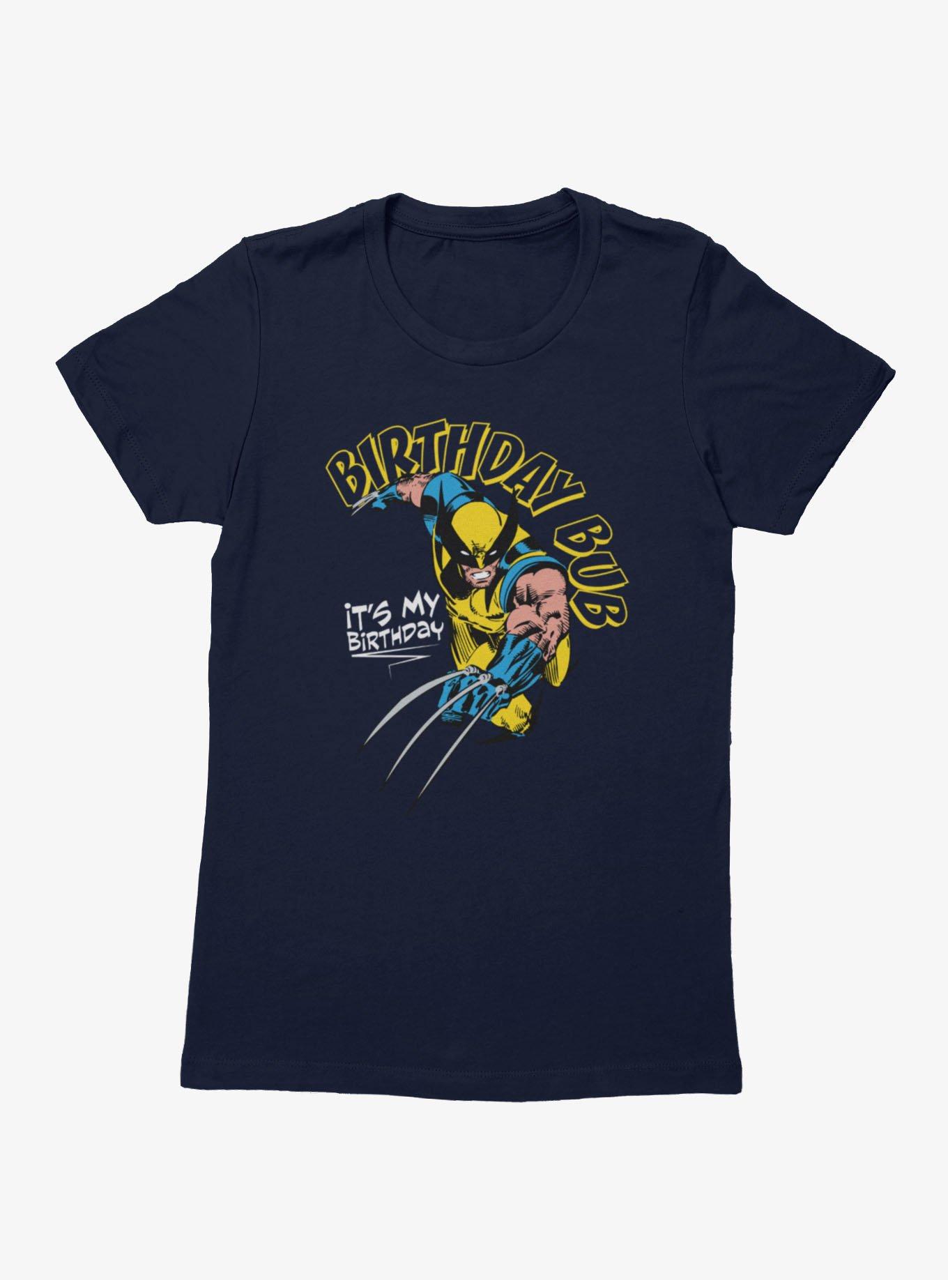 Marvel Comics Retro Wolverine Birthday Bub It's My Birthday Womens T-Shirt, , hi-res