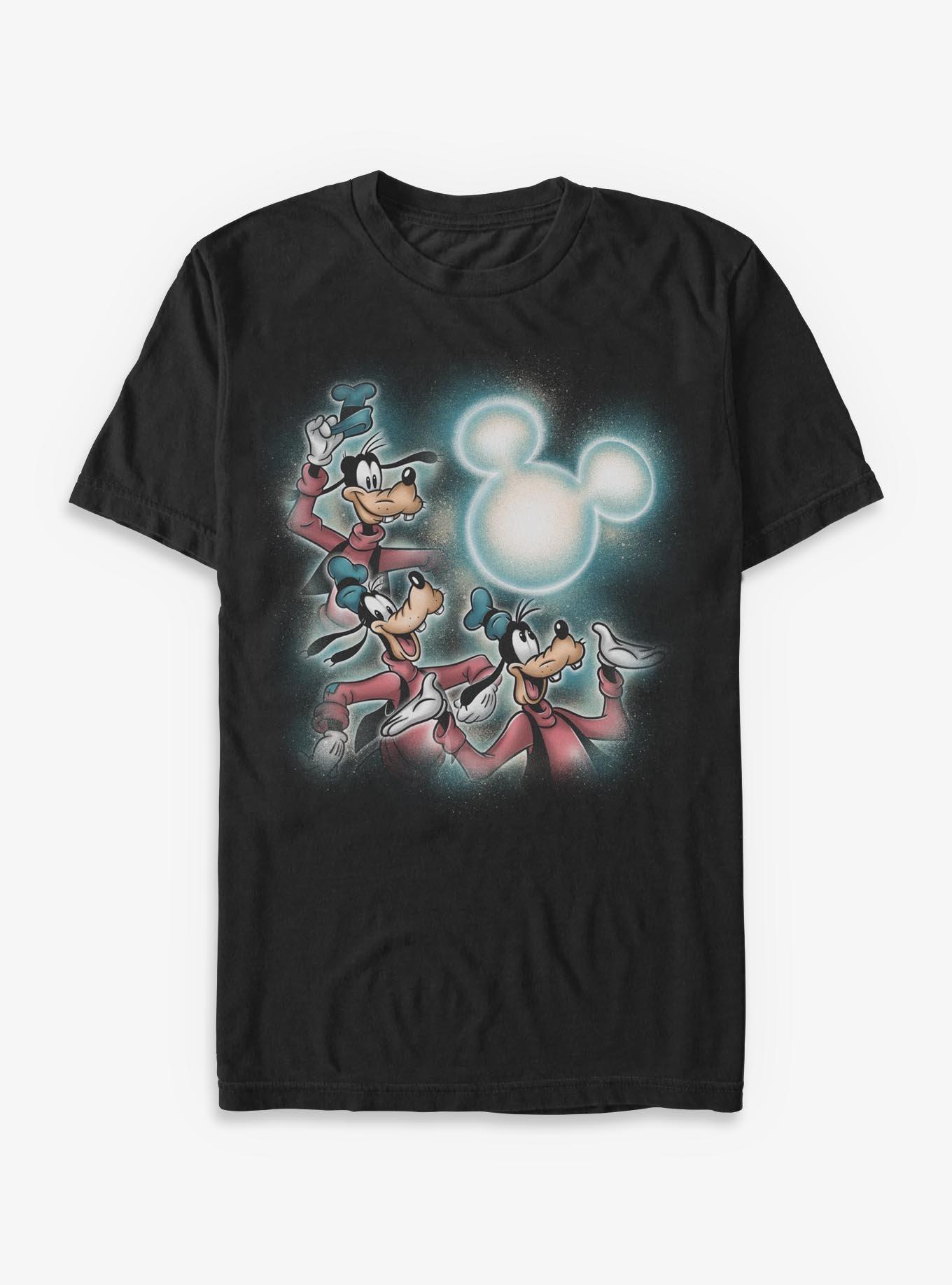 Disney Goofy Mickey Moon T-Shirt Hot Topic Exclusive, , hi-res