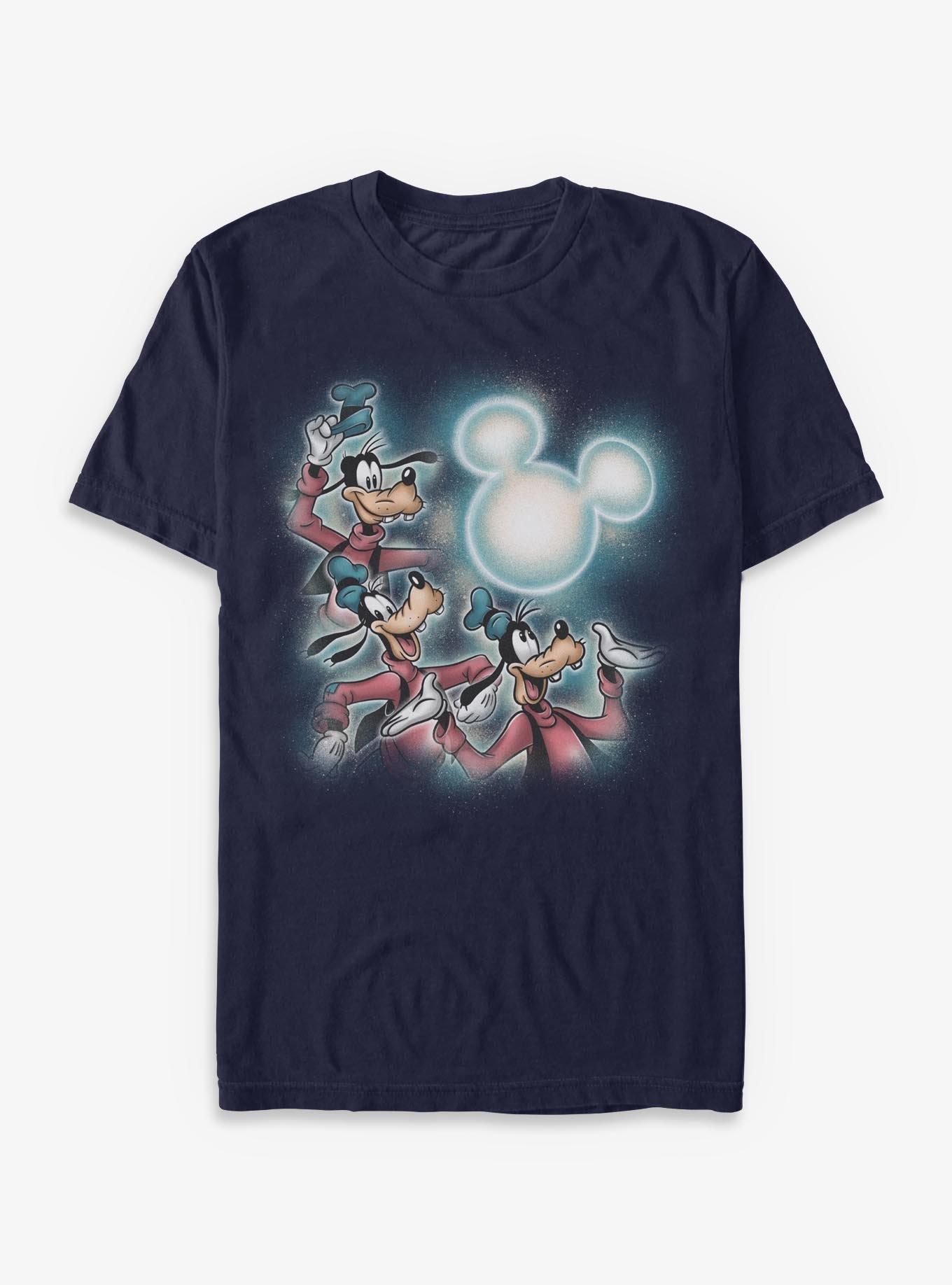 Disney Goofy Mickey Moon T-Shirt Hot Topic Exclusive, , hi-res