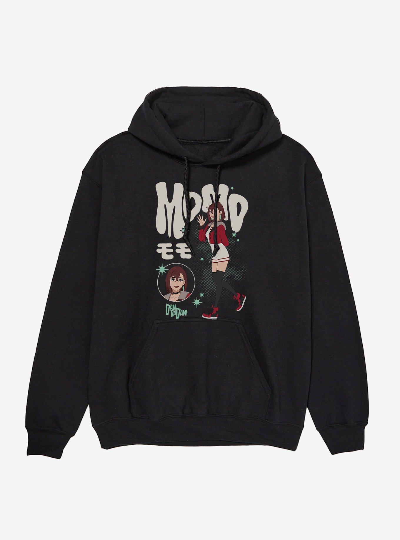Dandadan Momo Collage Hoodie, , hi-res