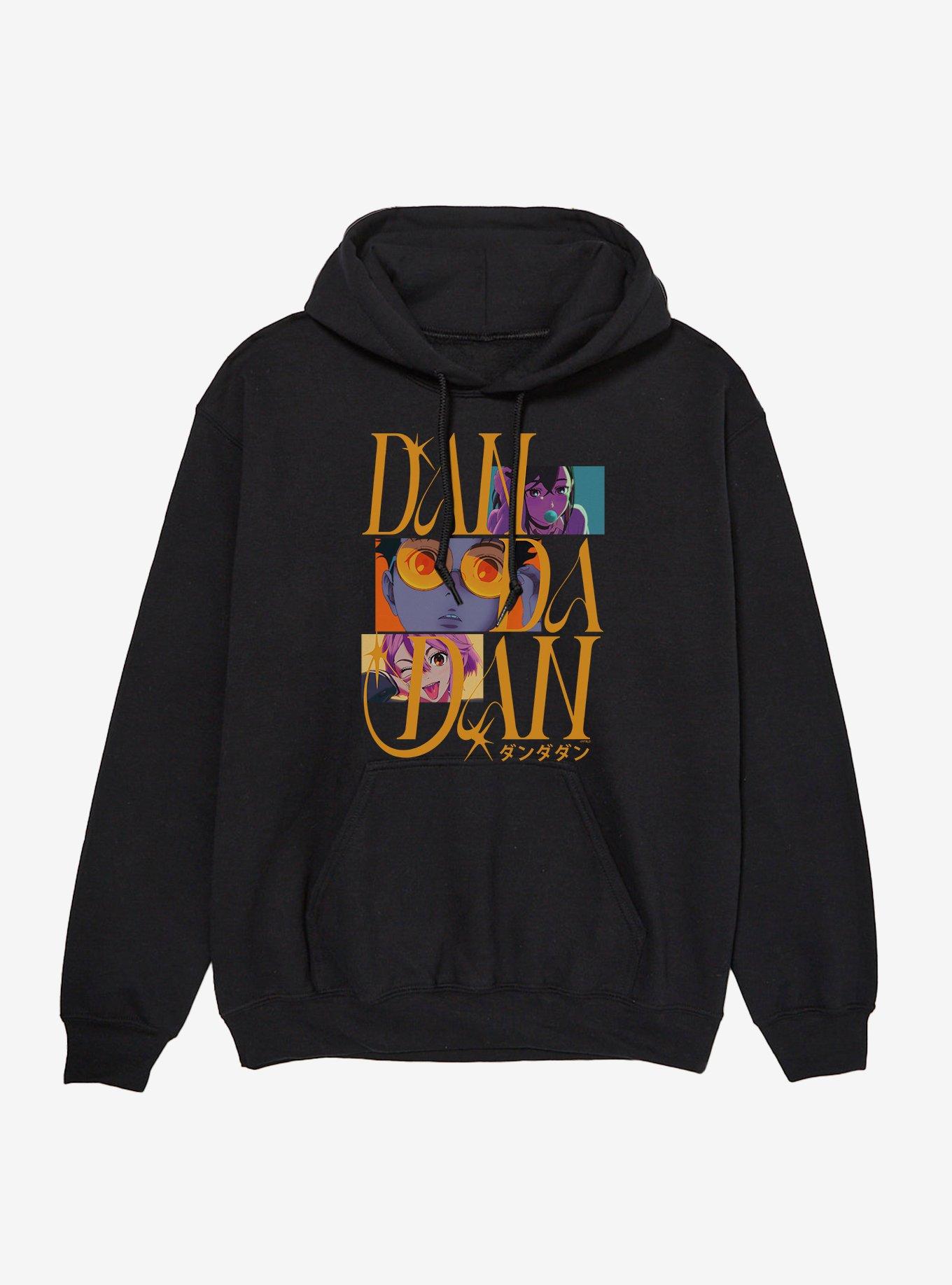 Dandadan Oversized Type Opening Sequence Trio Hoodie, , hi-res