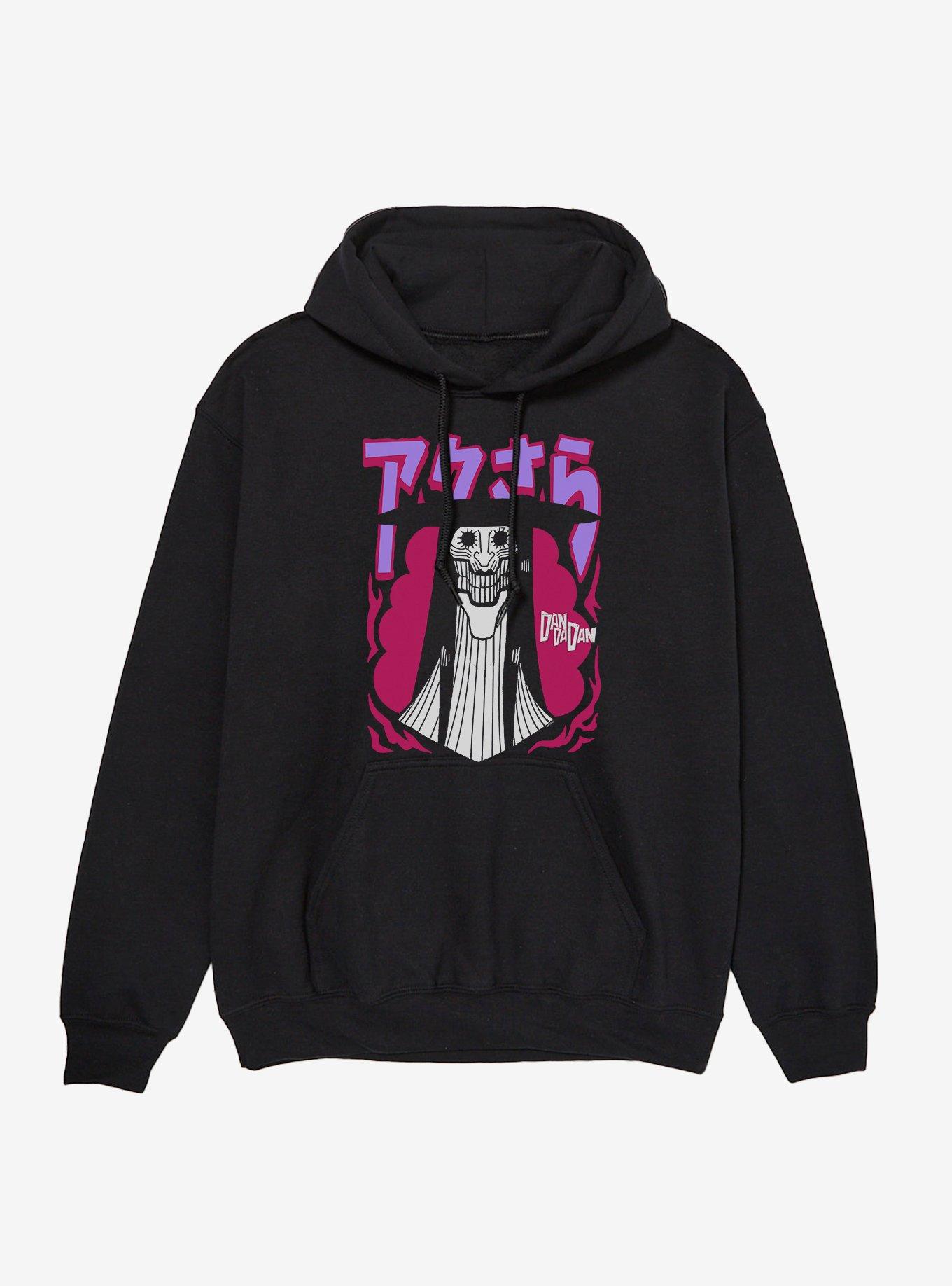 Dandadan Acro Silky Kanji Hoodie, , hi-res