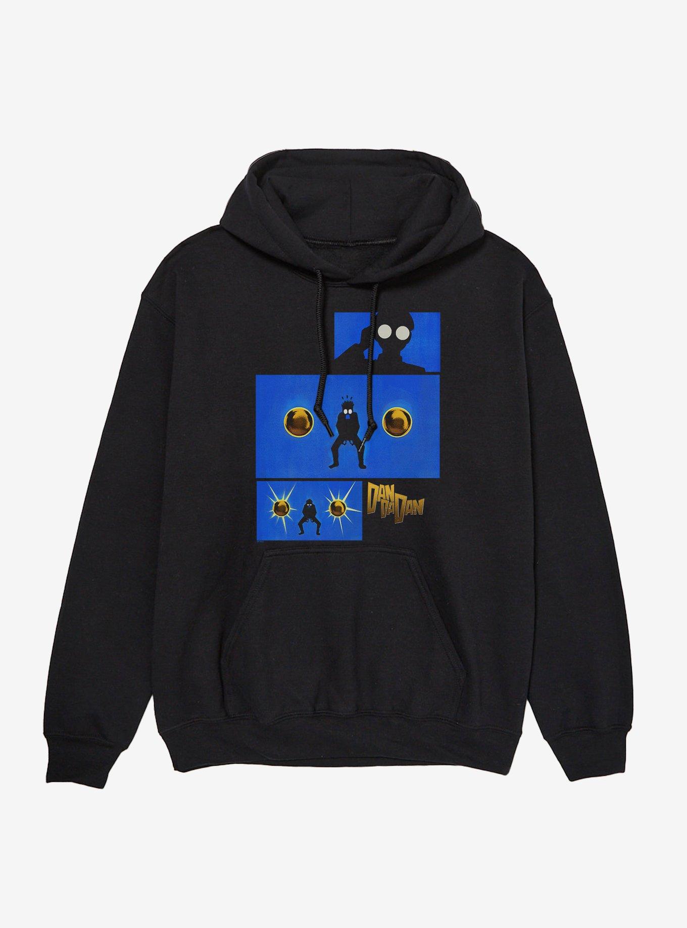 Dandadan Opening Sequence Golden Balls Hoodie, , hi-res