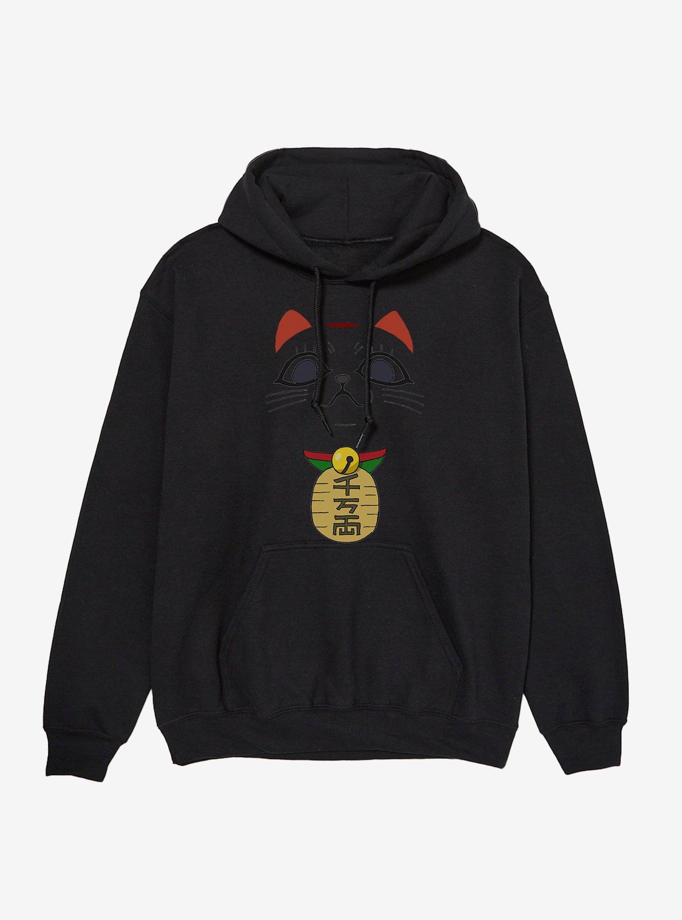 Dandadan Turbo Granny Cat Big Face Hoodie