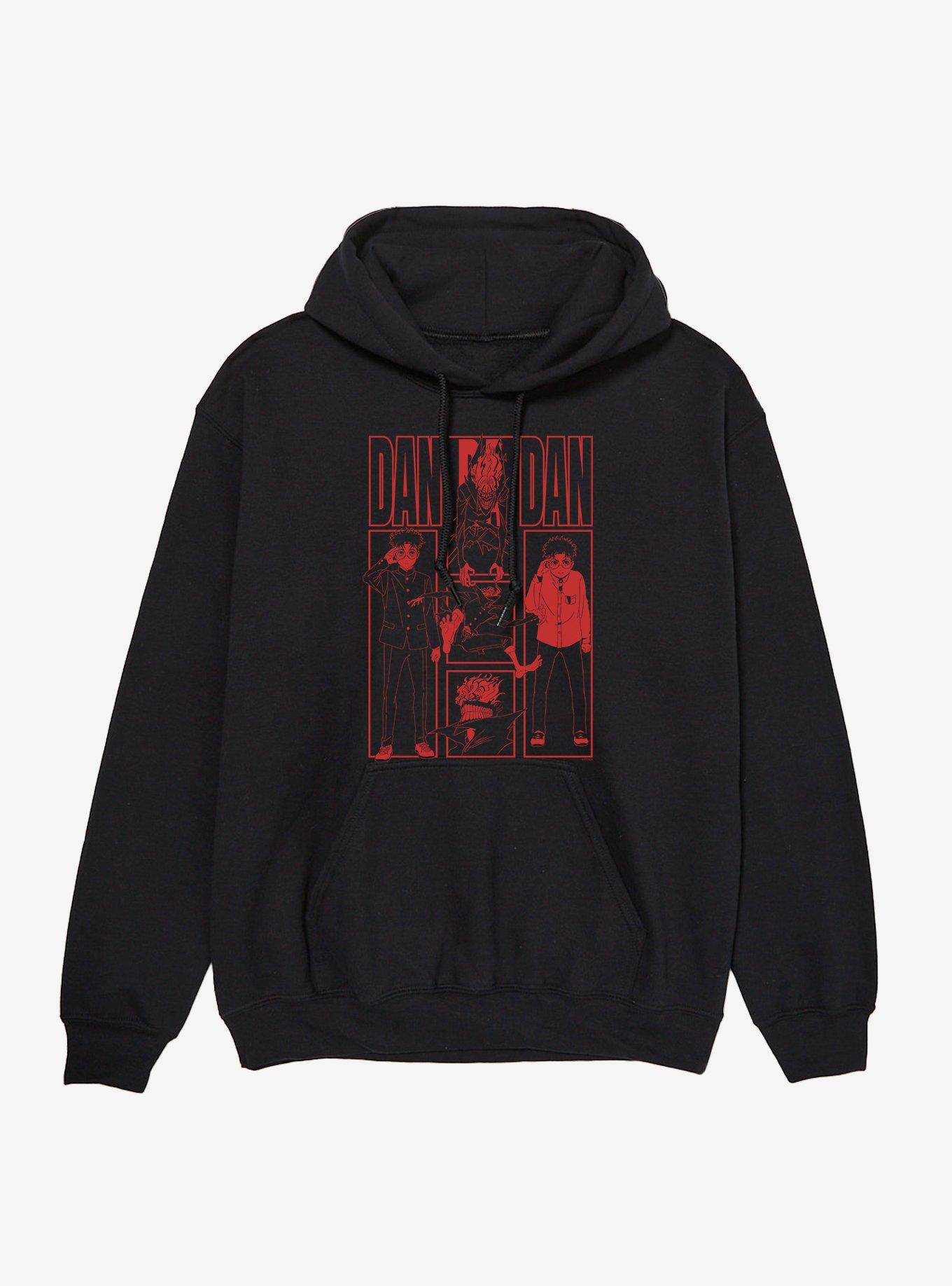 Dandadan Okarun Panels Hoodie, , hi-res