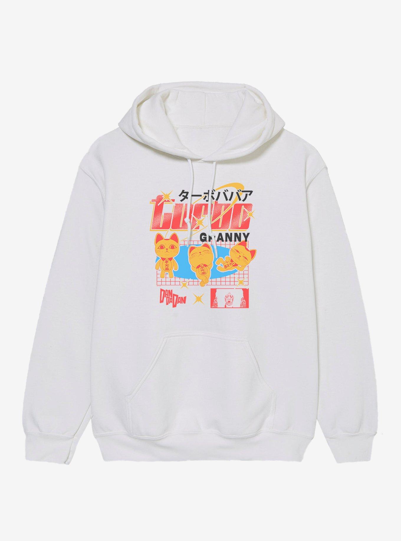 Dandadan Turbo Granny Cats Hoodie, , hi-res