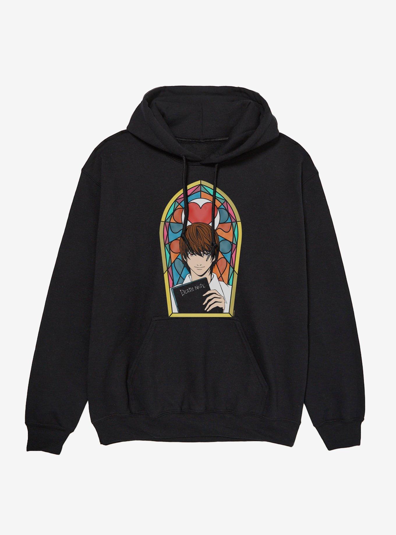 Death Note Stained Glass Light Hoodie, , hi-res