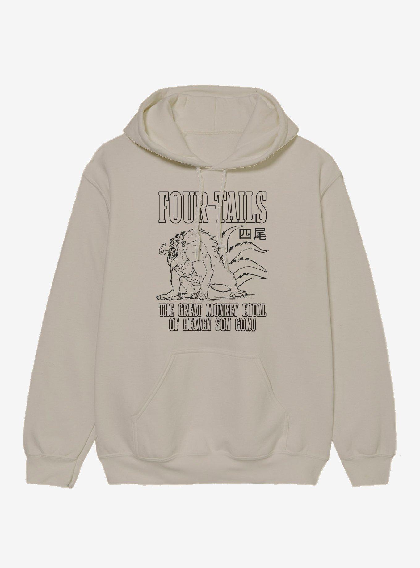 Naruto Shippuden Seiten Son Goku Four Tails Hoodie, , hi-res