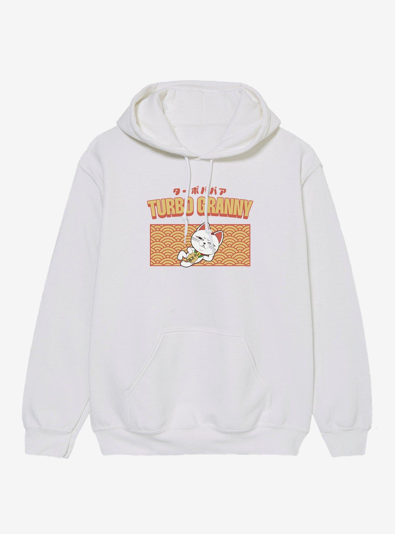 Dandadan Turbo Granny Lounging Cat Limited Color Hoodie, , hi-res