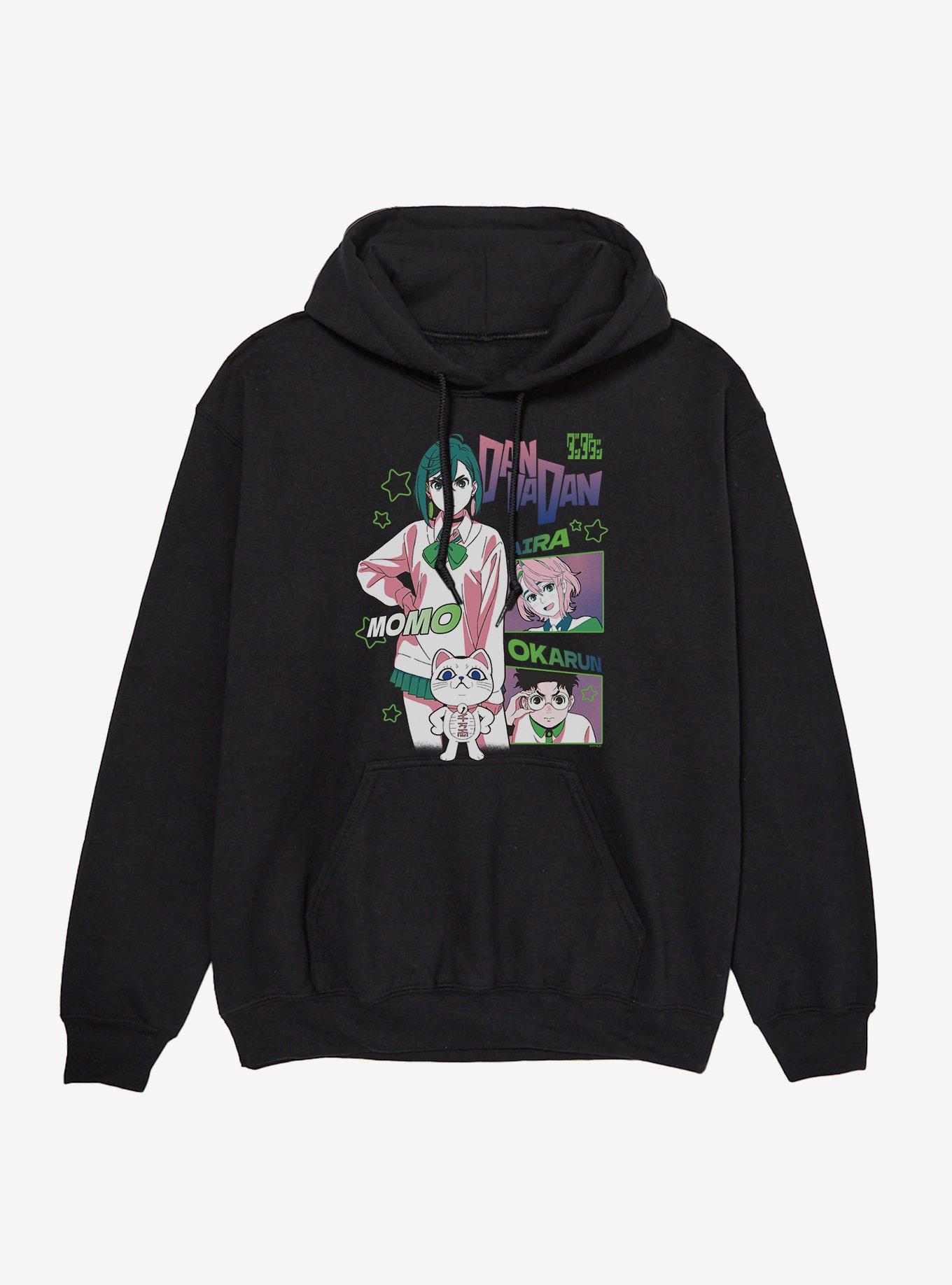 Dandadan Aira Momo Okarun Turbo Granny Tonal Hoodie, , hi-res