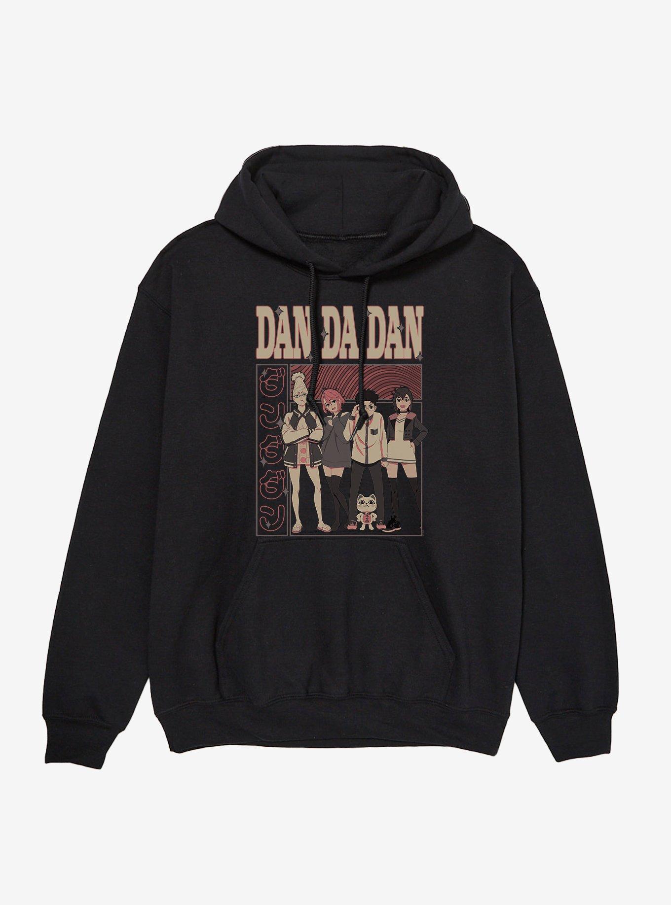 Dandadan Character Group Panel Hoodie, , hi-res