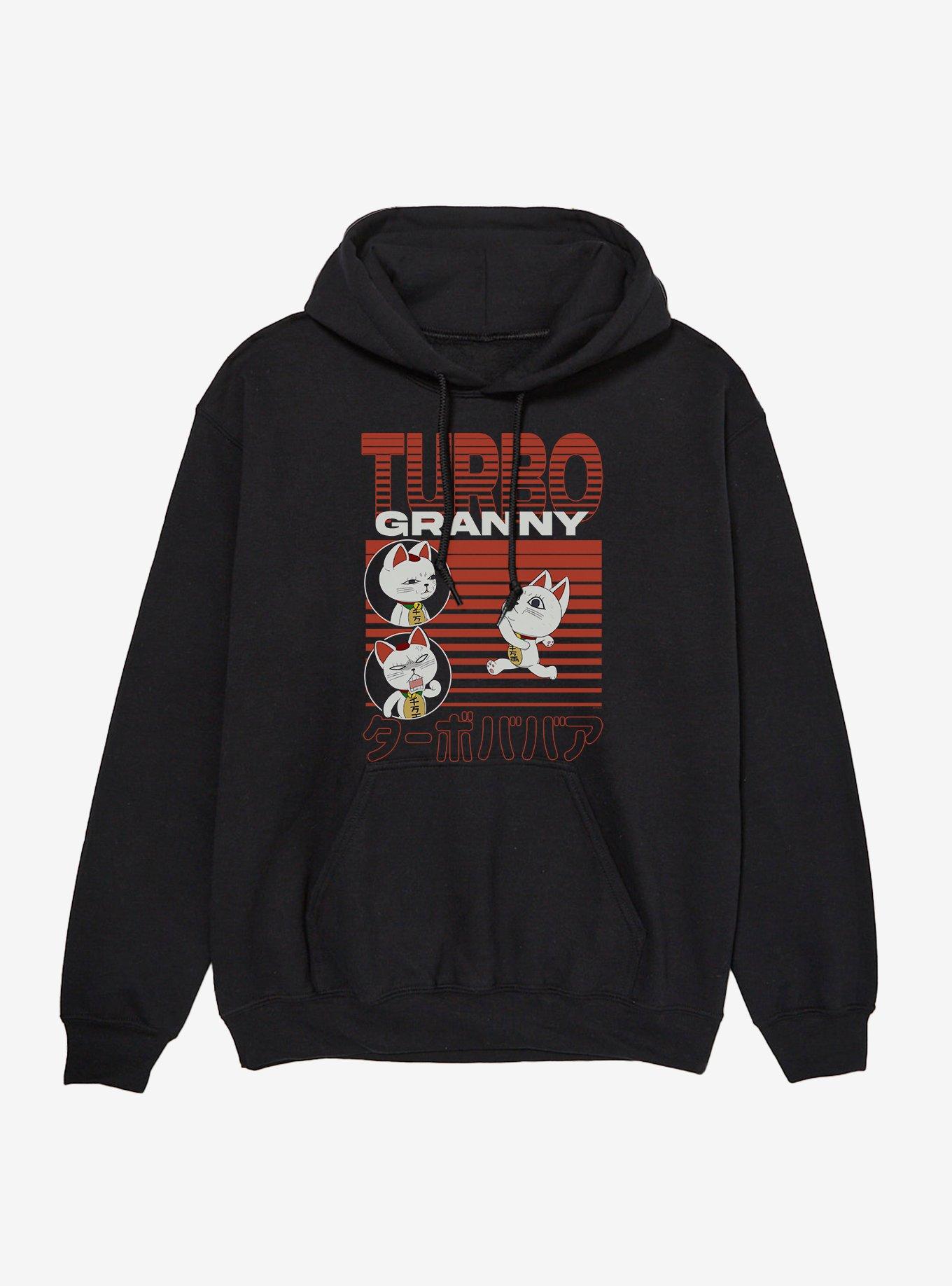 Dandadan Turbo Granny Collage Hoodie, , hi-res