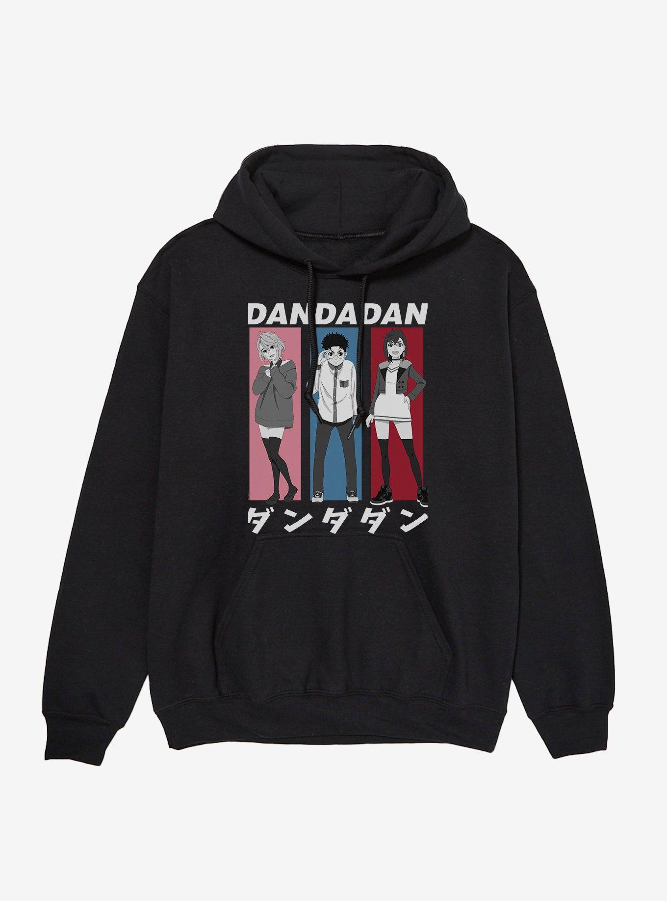 Dandadan Main Character Trio Hoodie, , hi-res