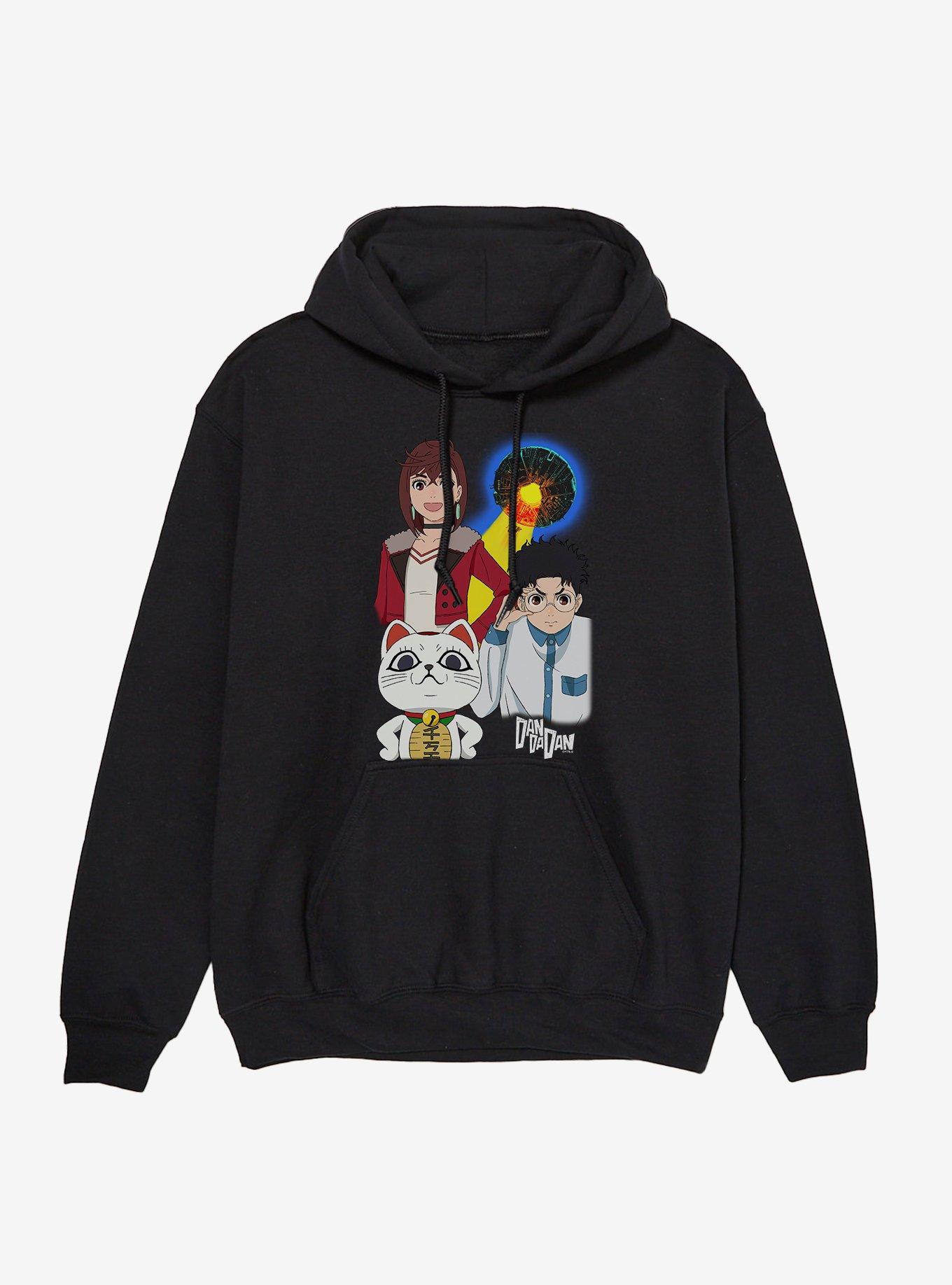 Dandadan Momo Okarun Turbo Granny Main Trio Hoodie, , hi-res
