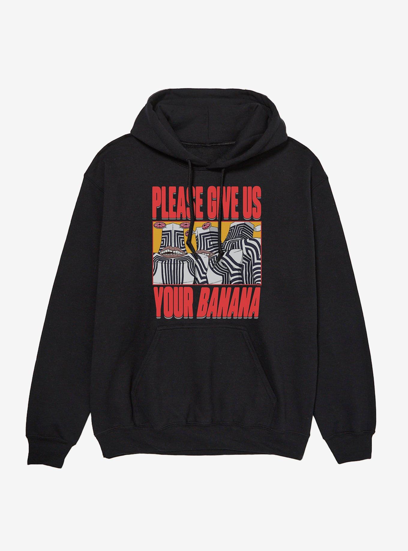 Dandadan Please Give Us Your Banana Hoodie, , hi-res