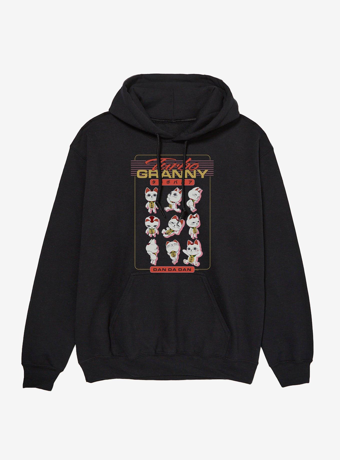 Dandadan Turbo Granny Emotions Hoodie, , hi-res