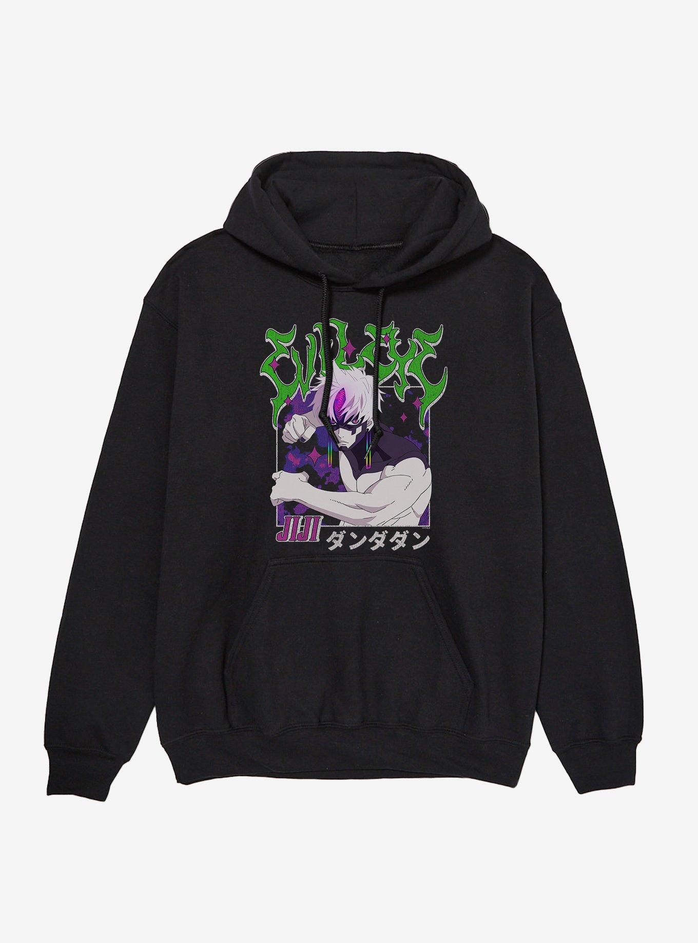 Dandadan Jiji Transformed Evil Eye Hoodie, , hi-res