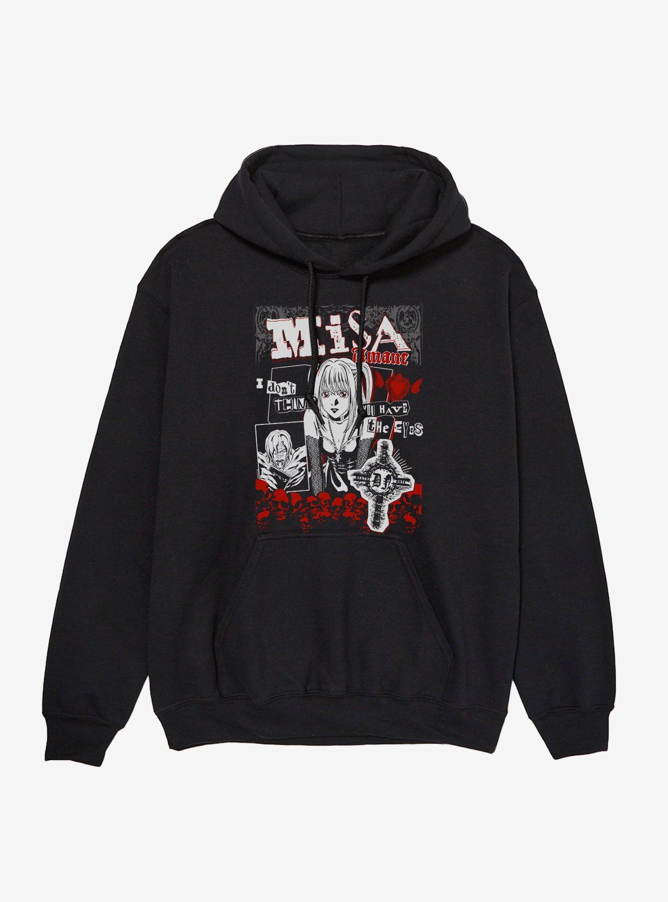 Death Note Misa Amane Punk Hoodie, , hi-res