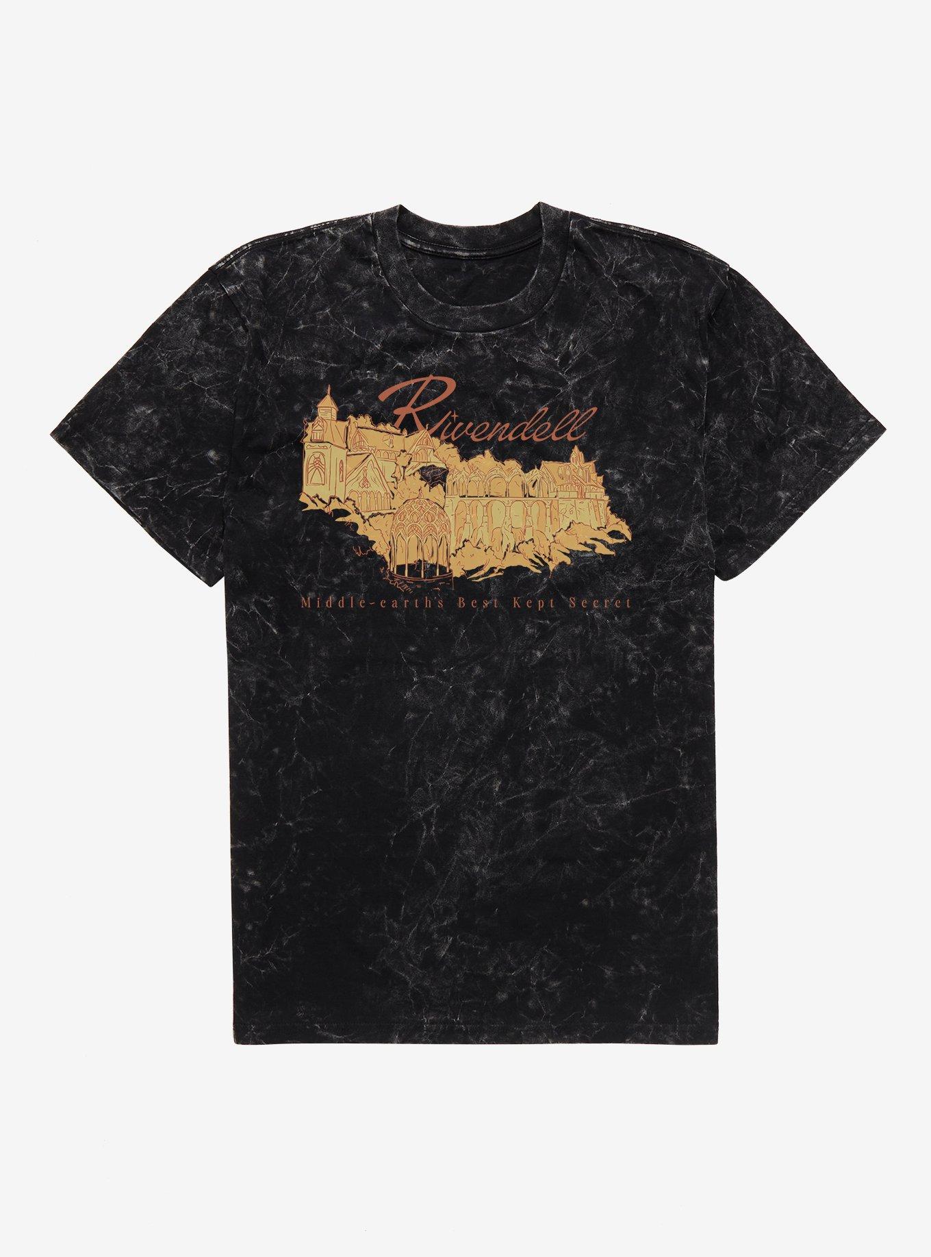 The Lord Of The Rings Rivendell Mineral Wash T-Shirt, , hi-res