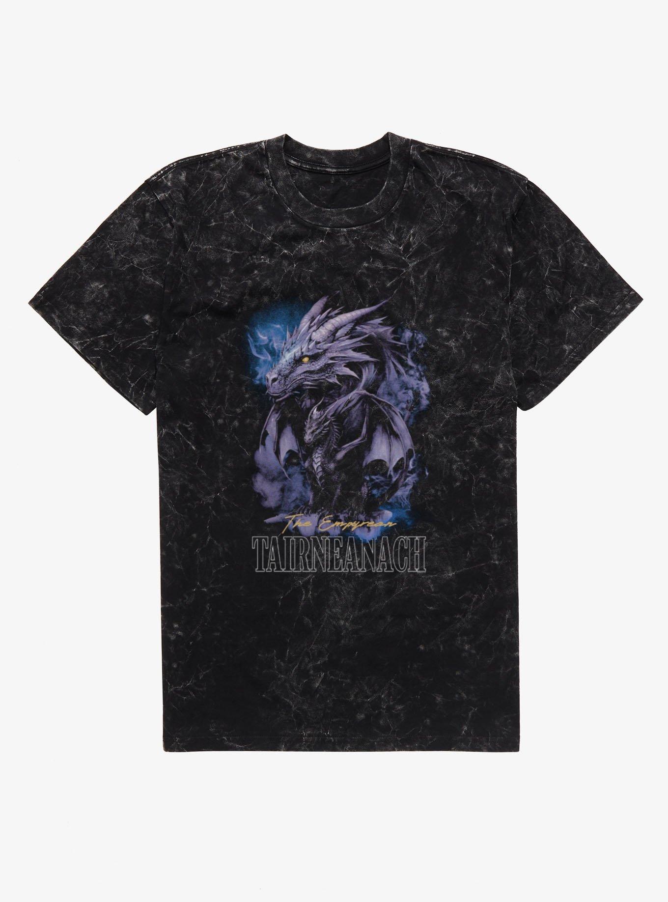 Fourth Wing: The Empyrean Tairneanach Dragon Mineral Wash T-Shirt, , hi-res