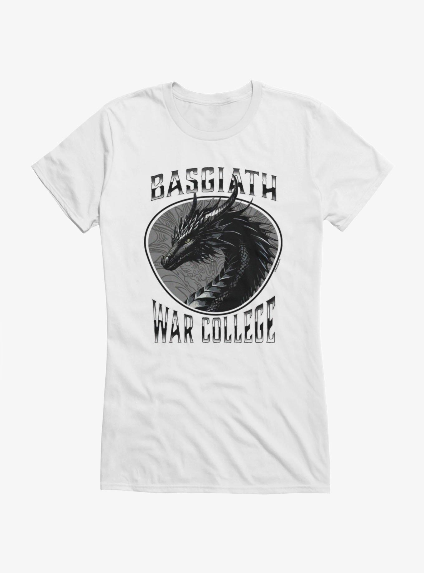 Fourth Wing: The Empyrean Basgiath War College Tairn Dragon Portrait Girls T-Shirt, , hi-res