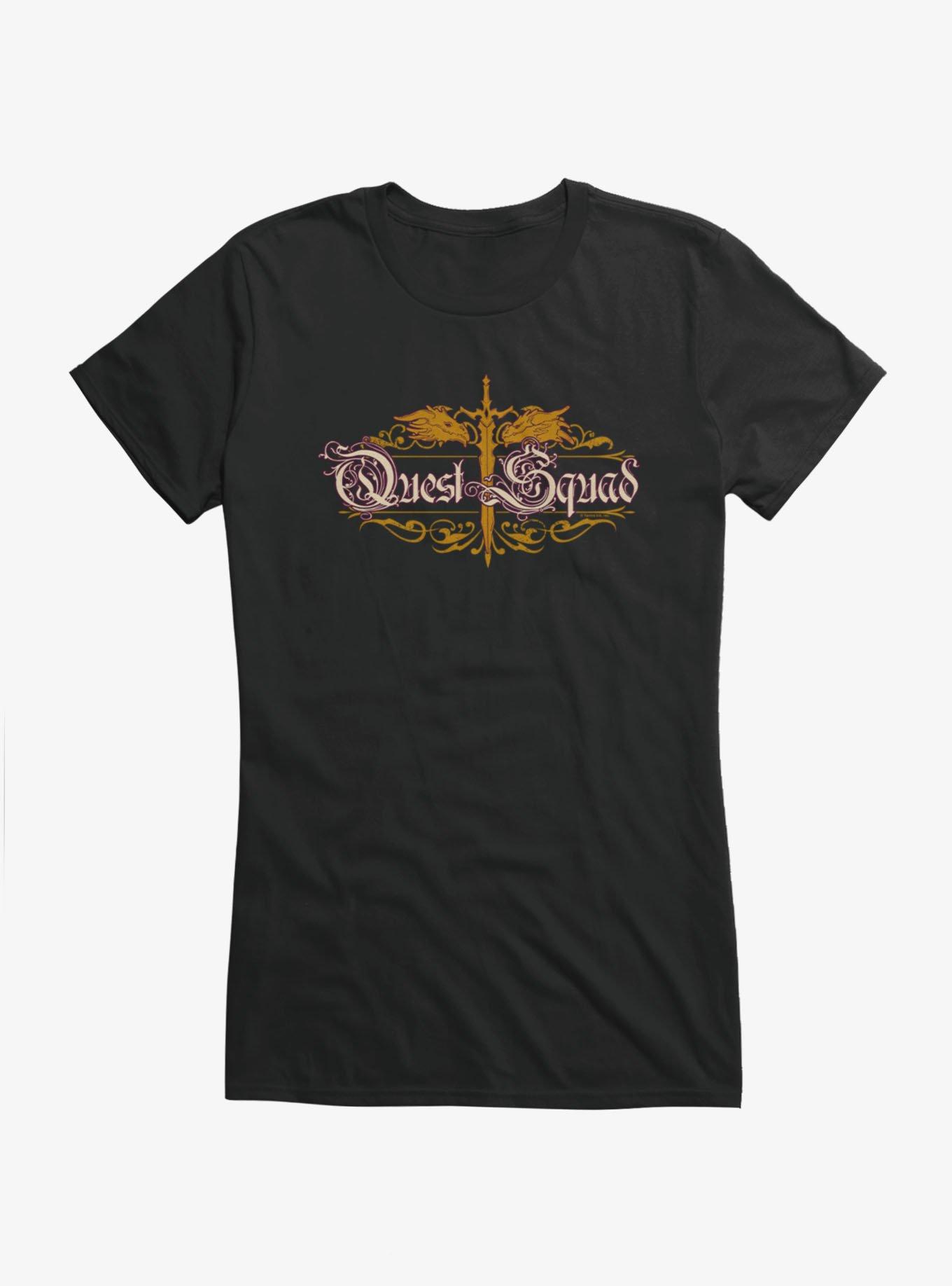 Fourth Wing: The Empyrean Quest Squad Logo Girls T-Shirt, , hi-res