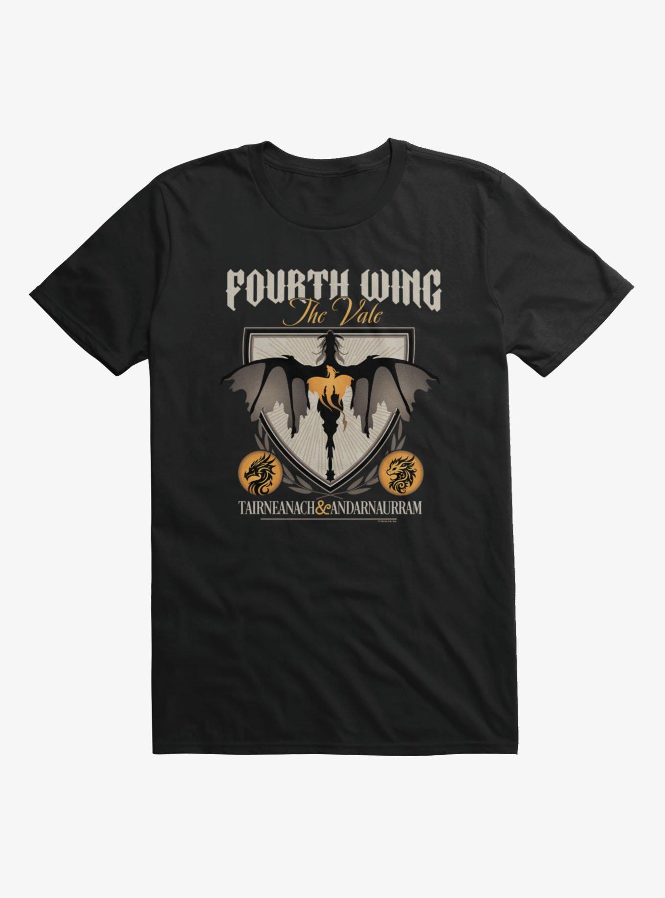 Fourth Wing: The Empyrean The Vale Dragon Crest T-Shirt