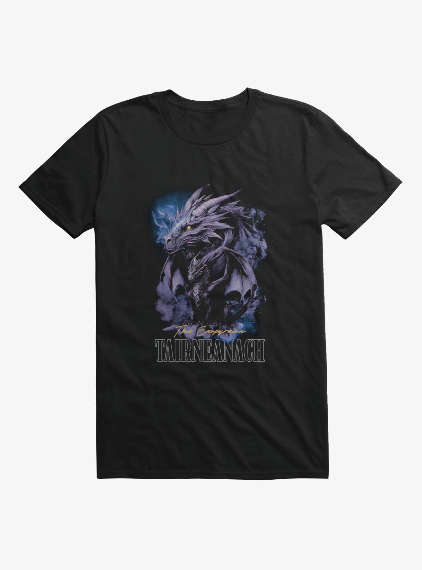 Fourth Wing: The Empyrean Tairneanach Dragon T-Shirt, BLACK, hi-res view 1