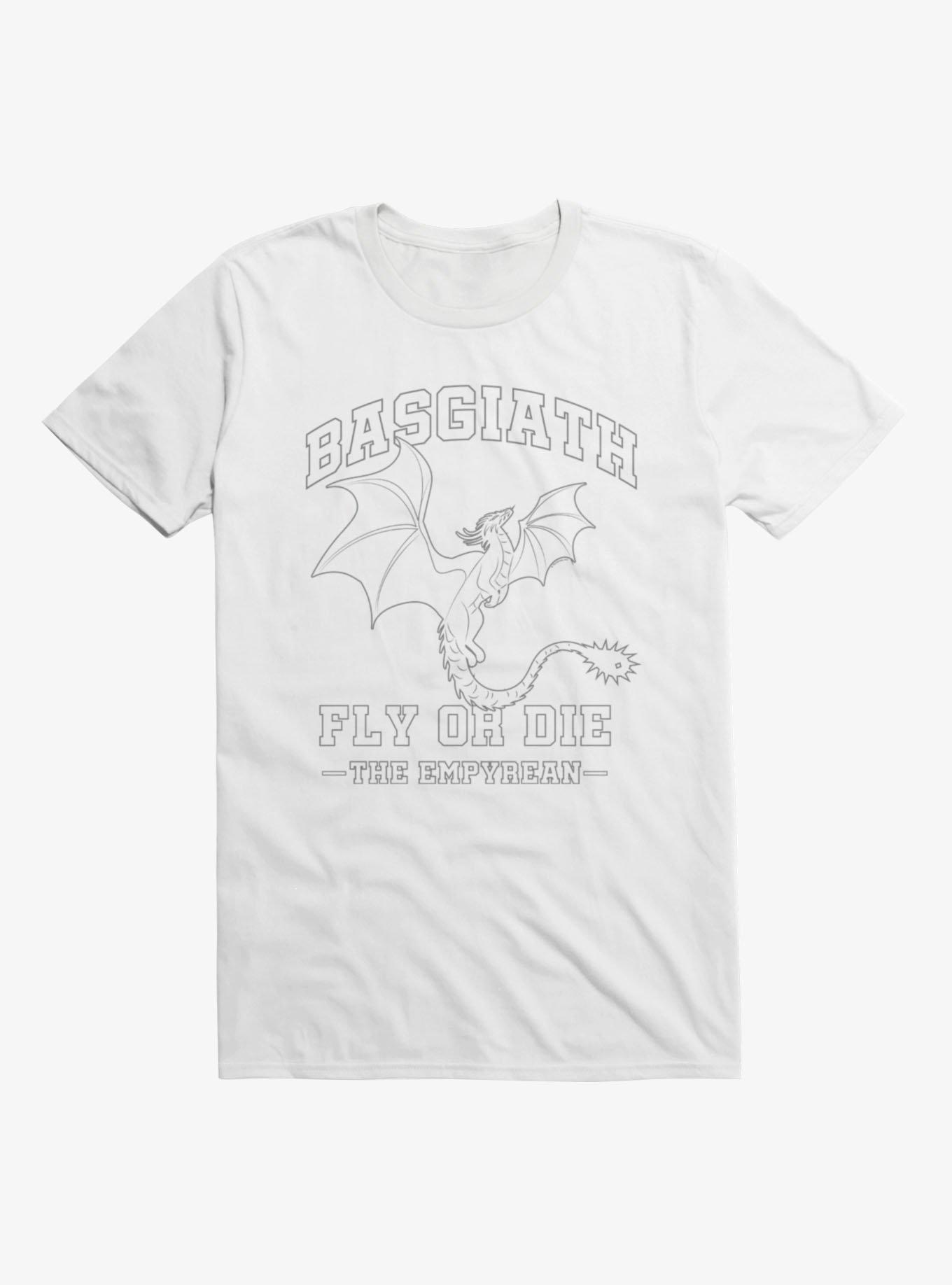 Fourth Wing: The Empyrean Basgiath Fly Or Die T-Shirt