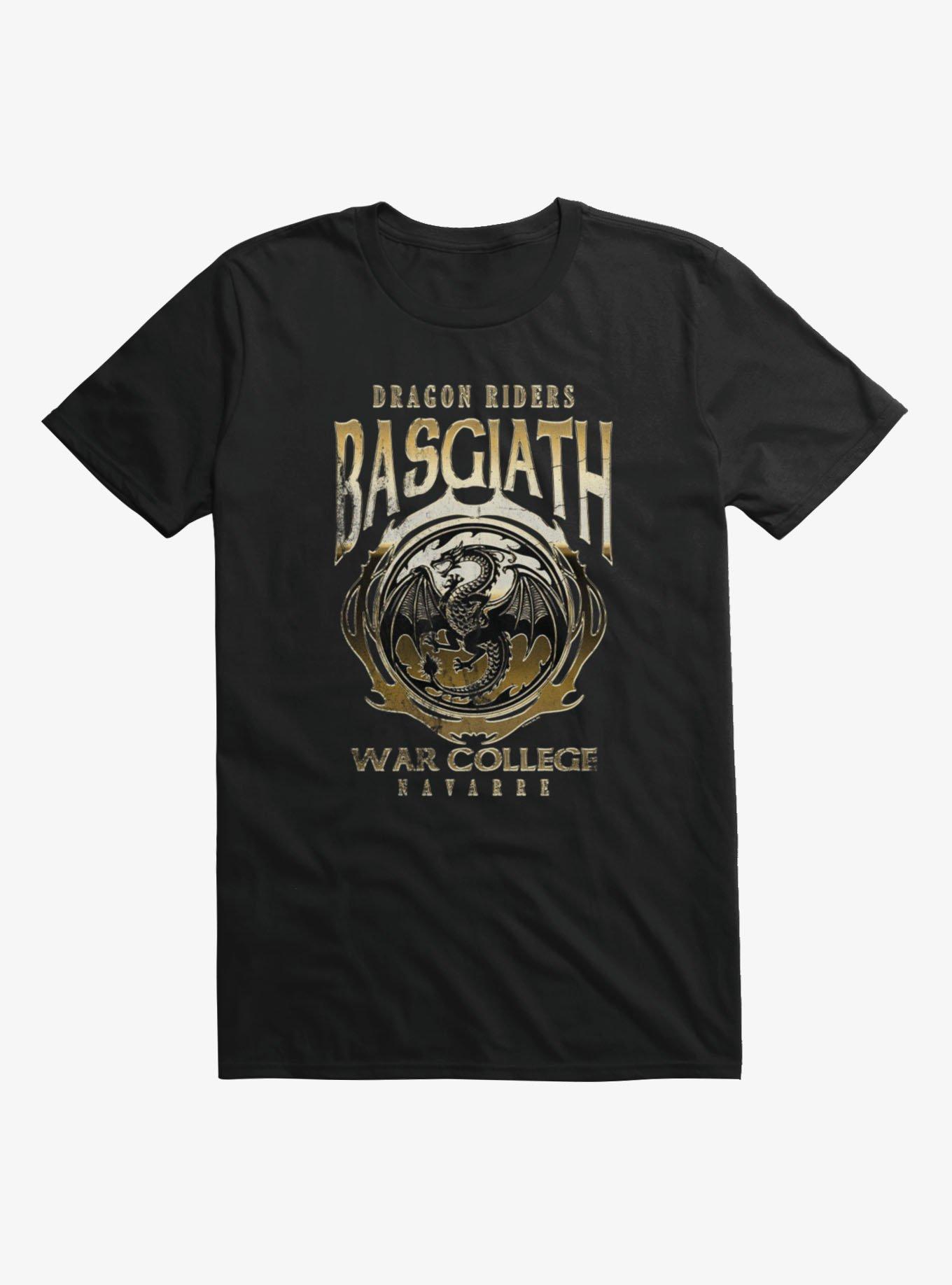 Fourth Wing: The Empyrean Dragon Riders Basgiath War College Navarre T-Shirt